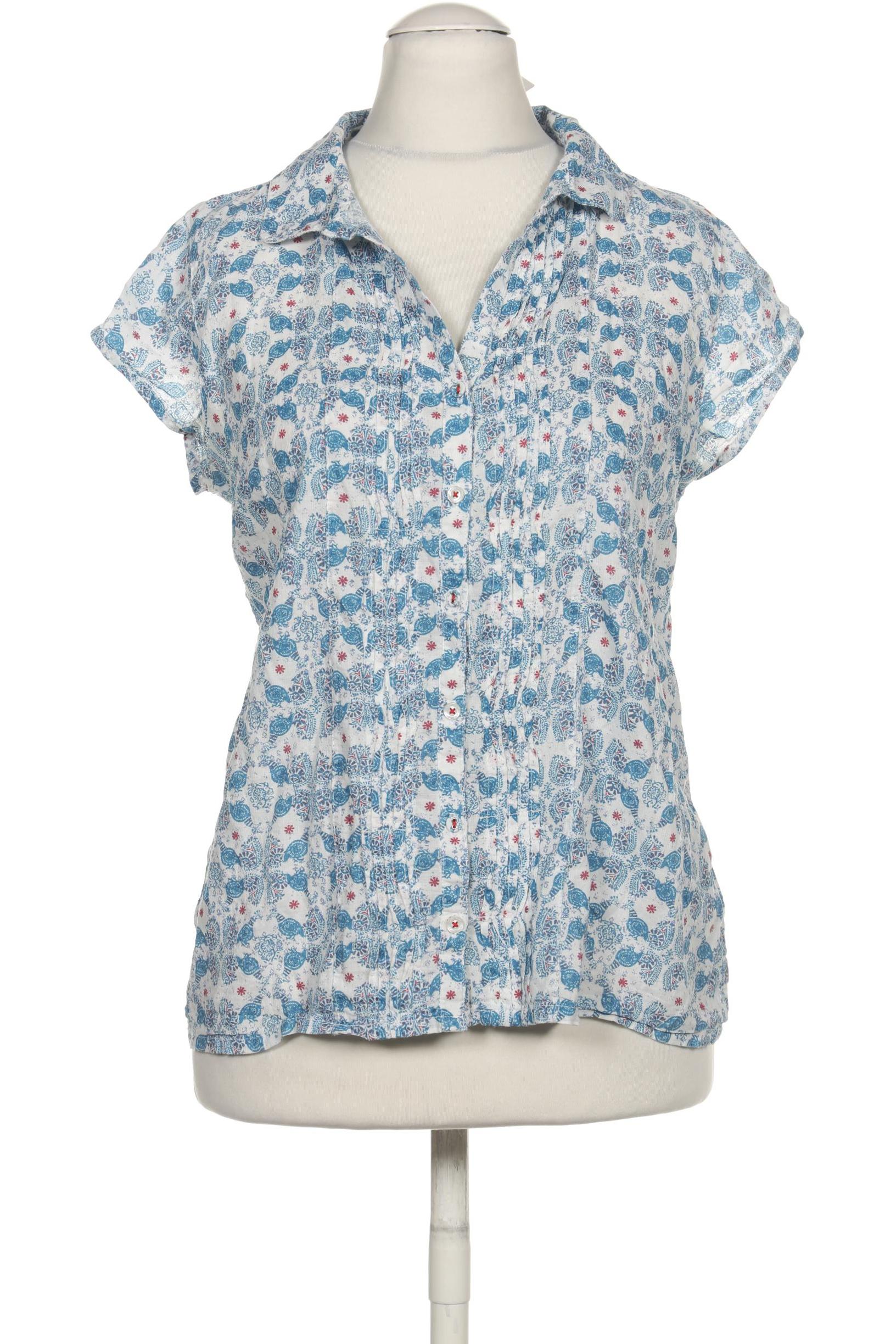 

White Stuff Damen Bluse, blau, Gr. 12