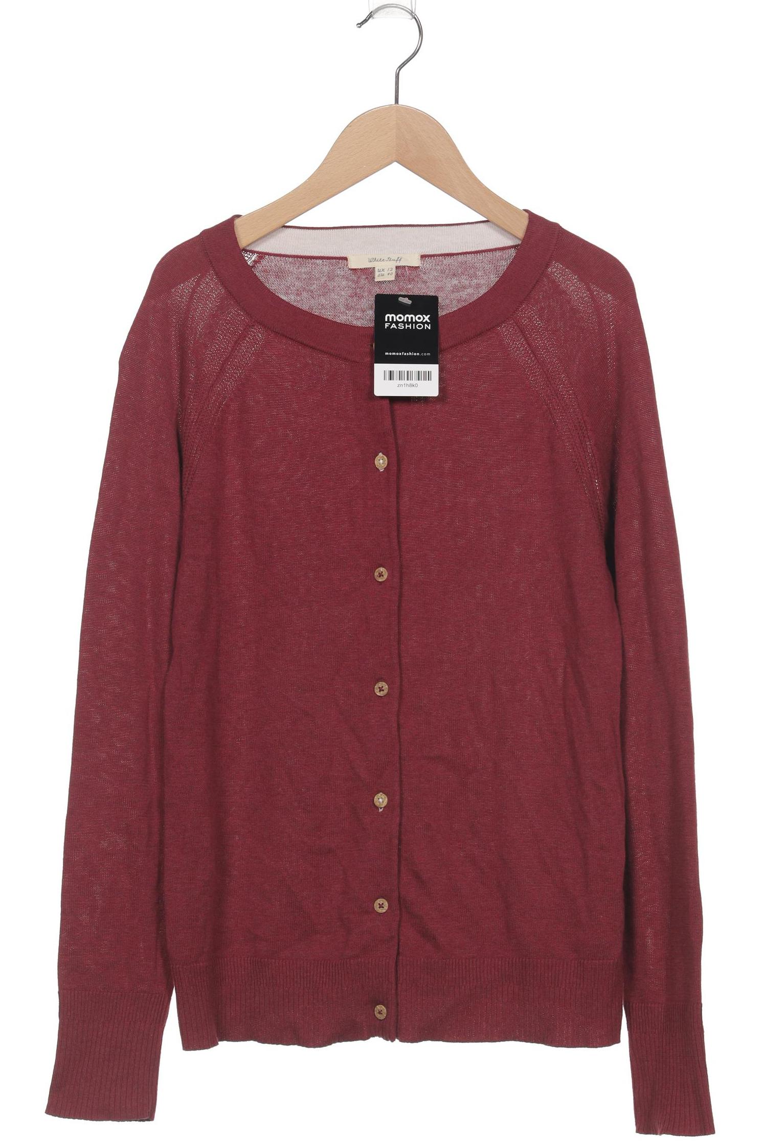 

White Stuff Damen Strickjacke, bordeaux, Gr. 40