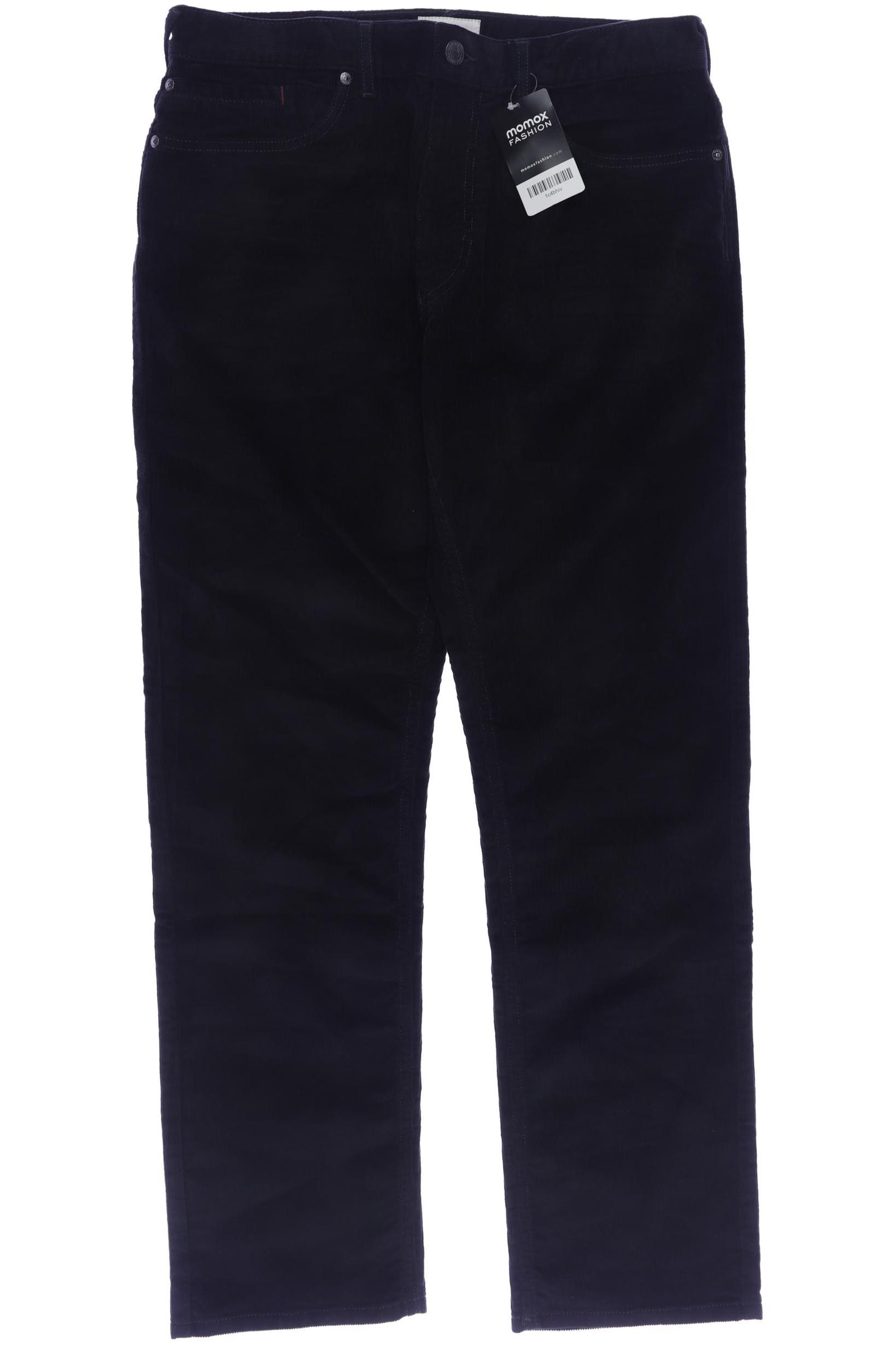 

White Stuff Herren Stoffhose, schwarz, Gr. 34