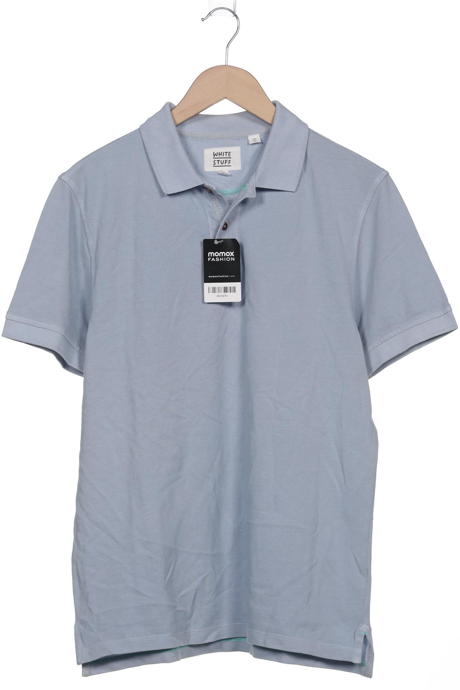

White Stuff Herren Poloshirt, hellblau, Gr. 48
