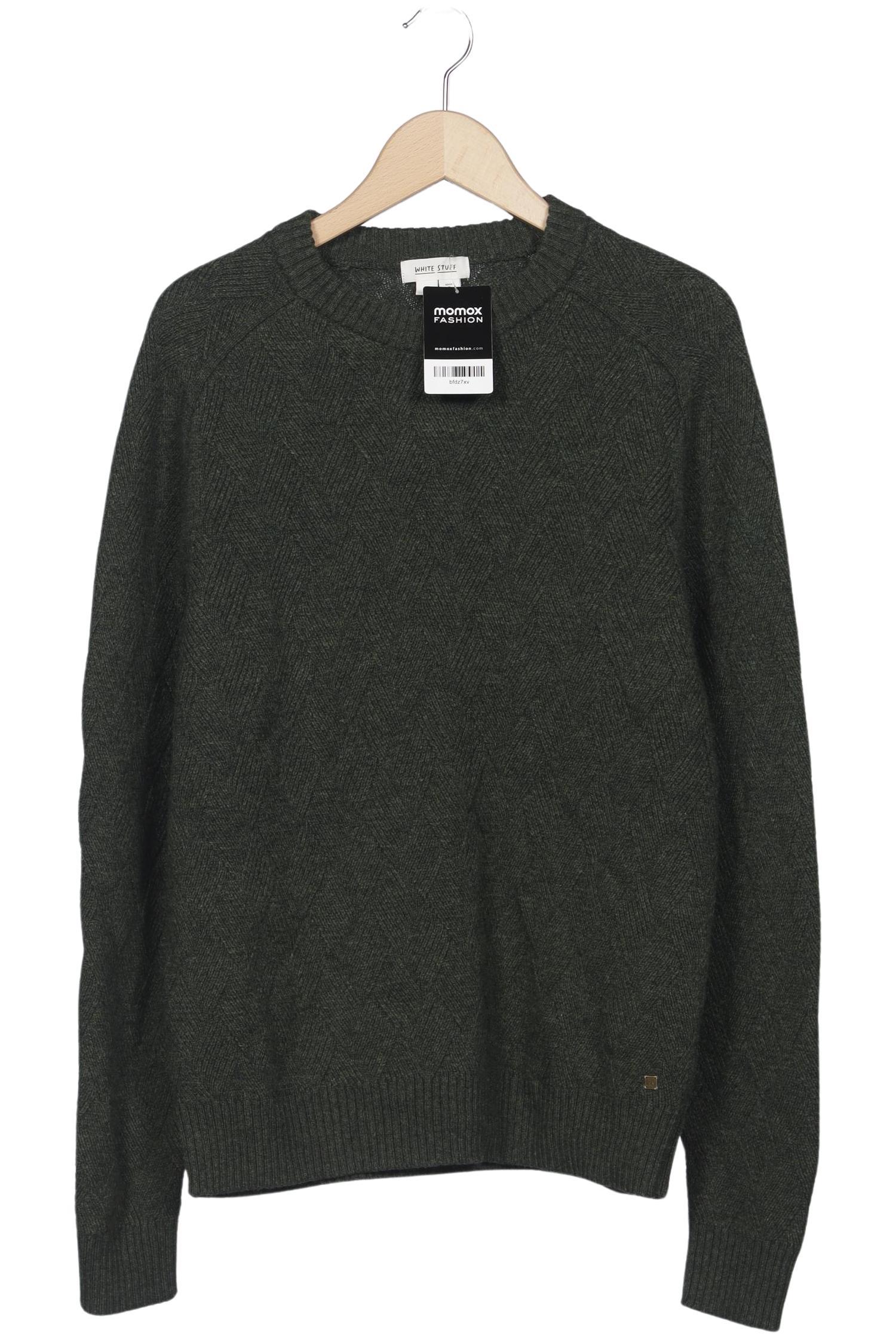 

White Stuff Herren Pullover, grün, Gr. 48