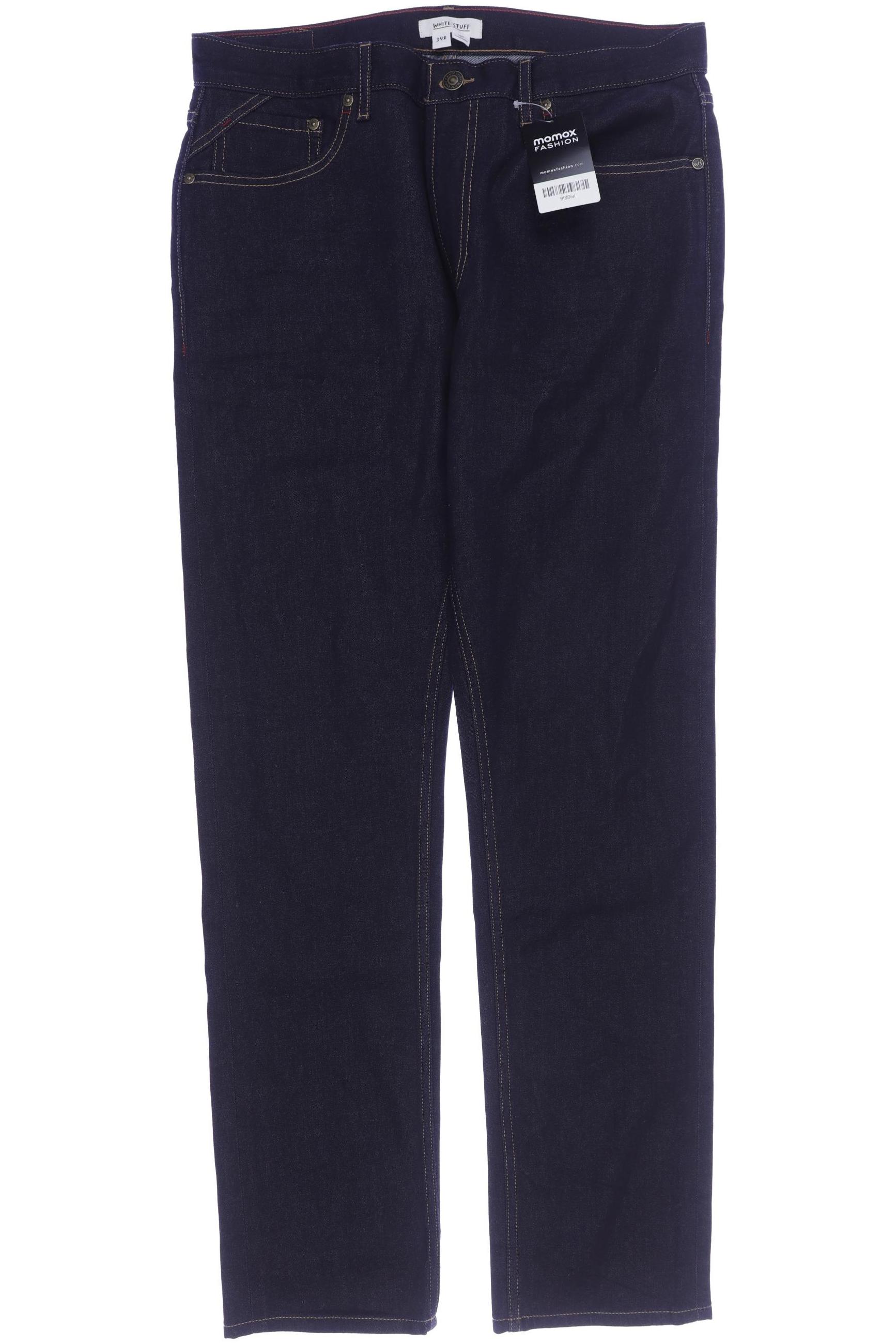 

White Stuff Herren Jeans, marineblau, Gr. 34