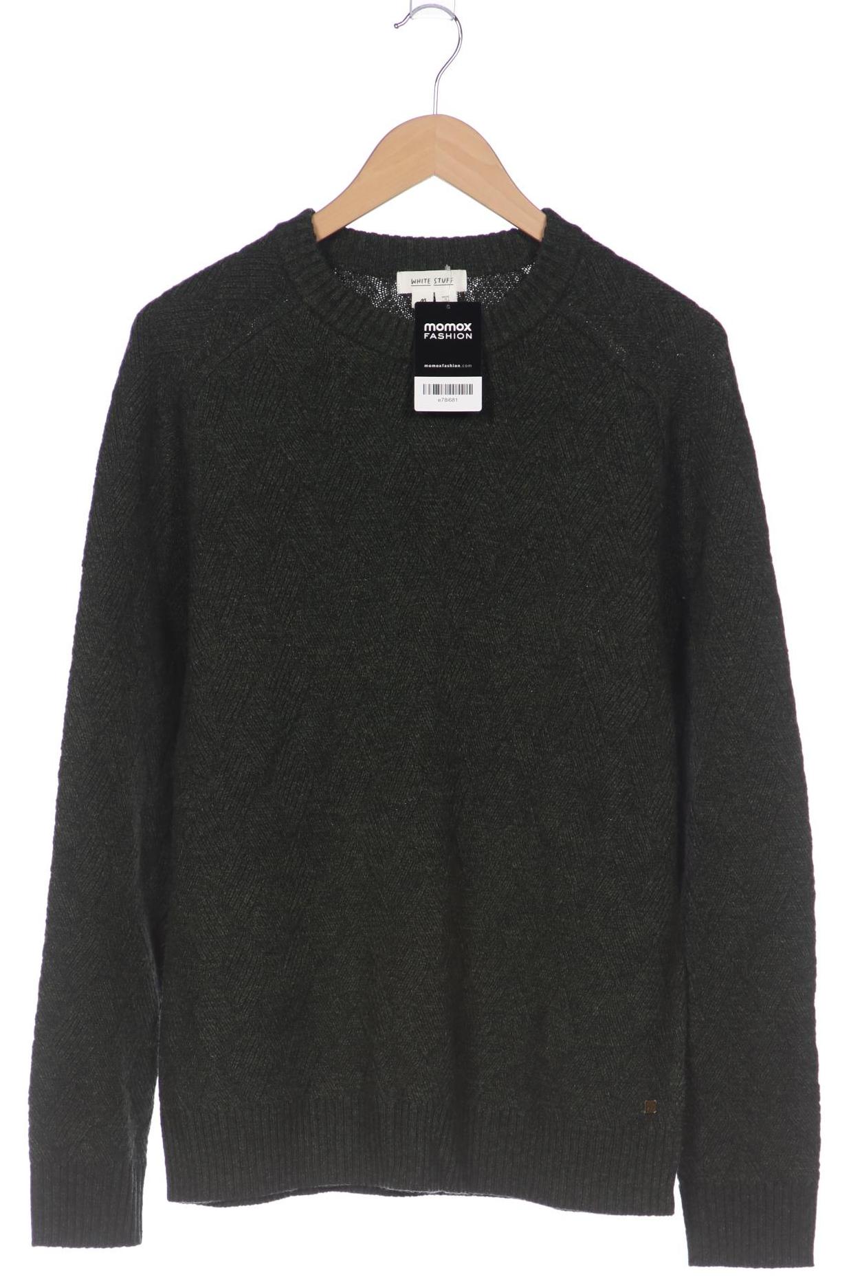 

White Stuff Herren Pullover, grün, Gr. 48