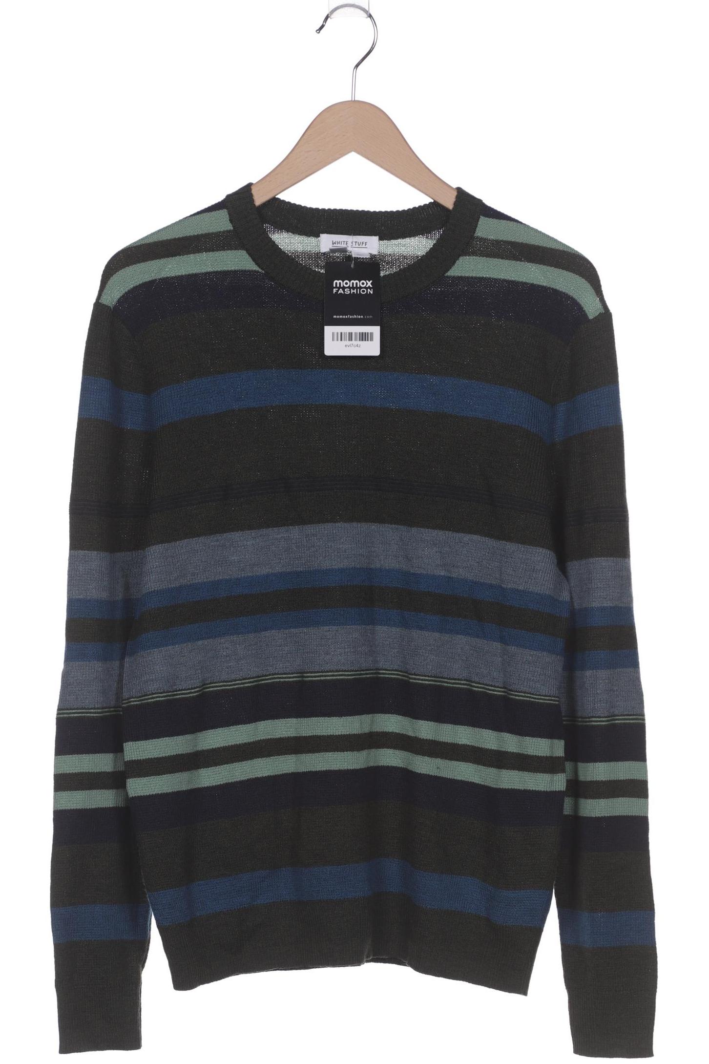 

White Stuff Herren Pullover, grün, Gr. 48