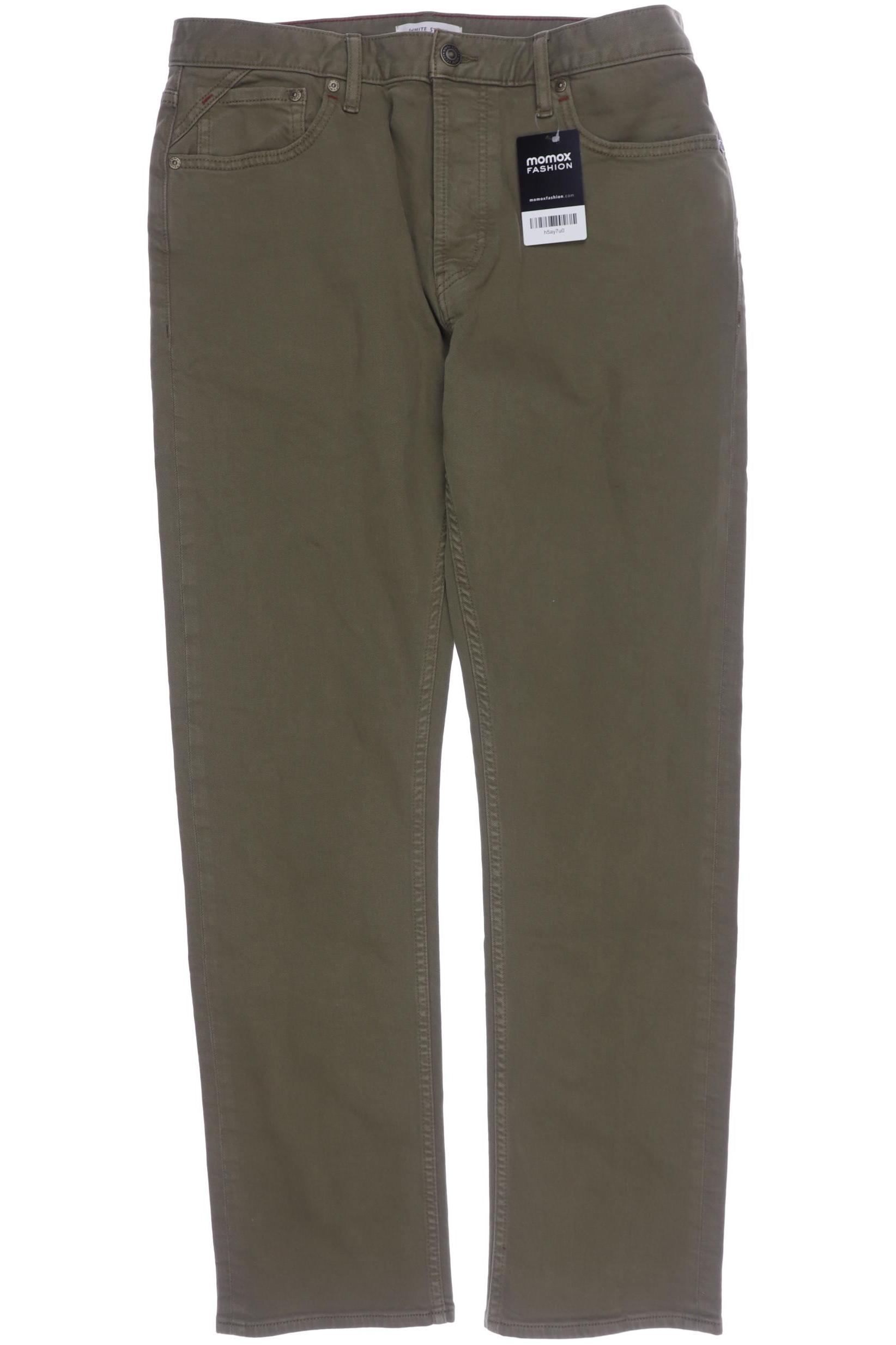 

White Stuff Herren Jeans, grün, Gr. 34