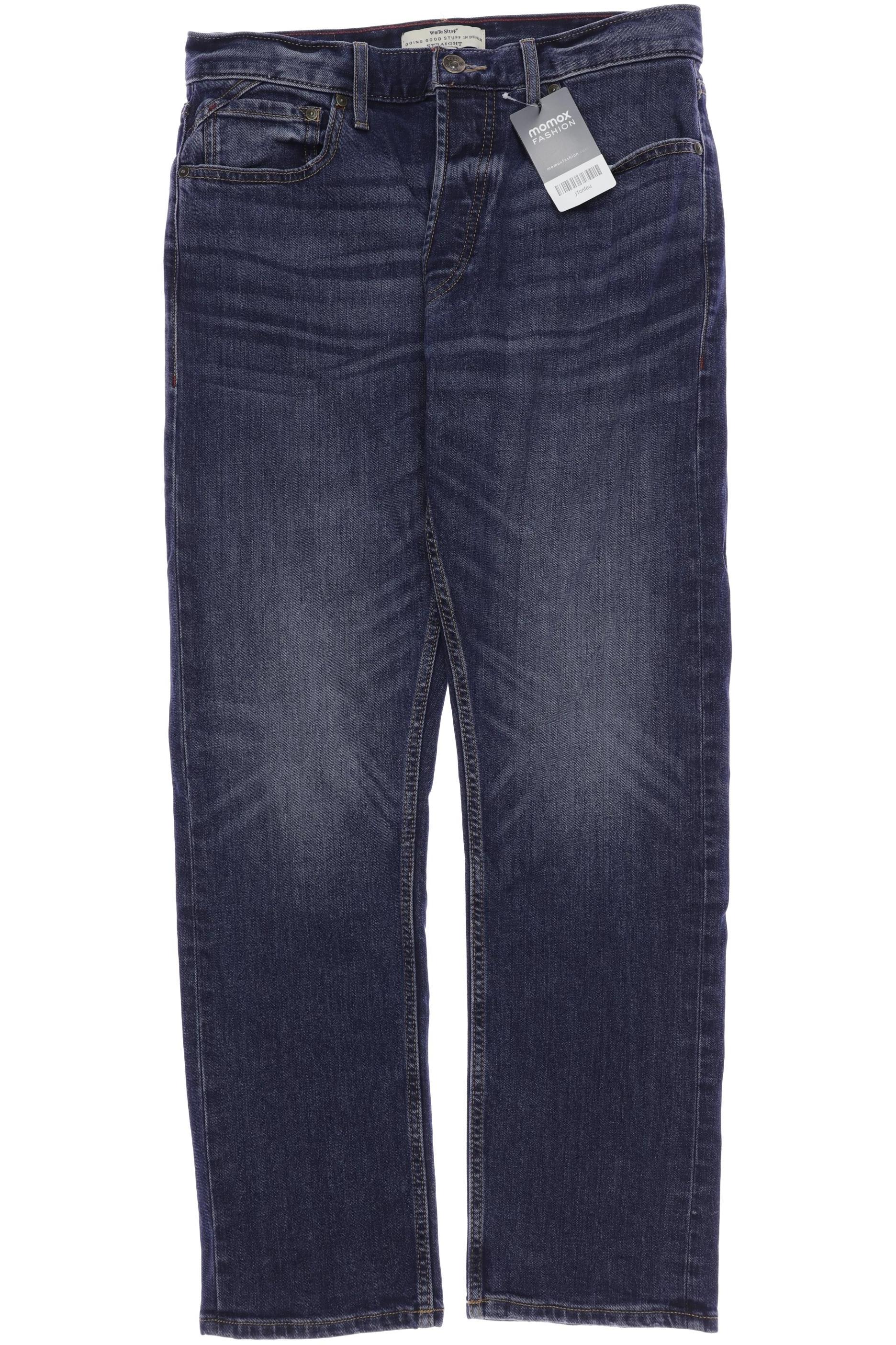 

White Stuff Herren Jeans, marineblau, Gr. 32