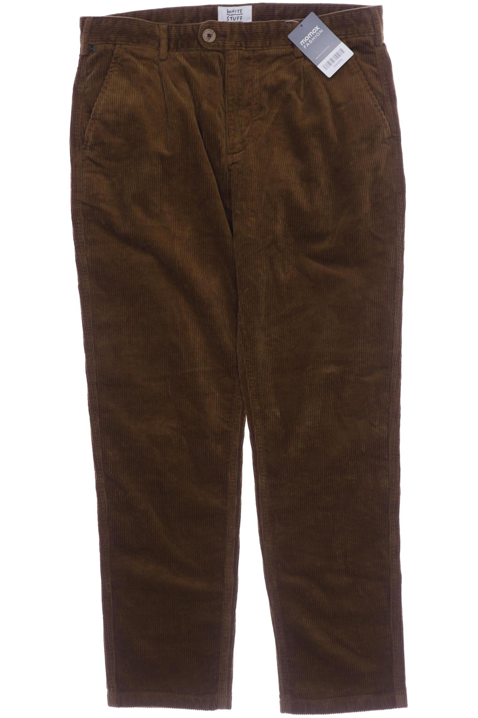 

White Stuff Herren Stoffhose, braun, Gr. 34