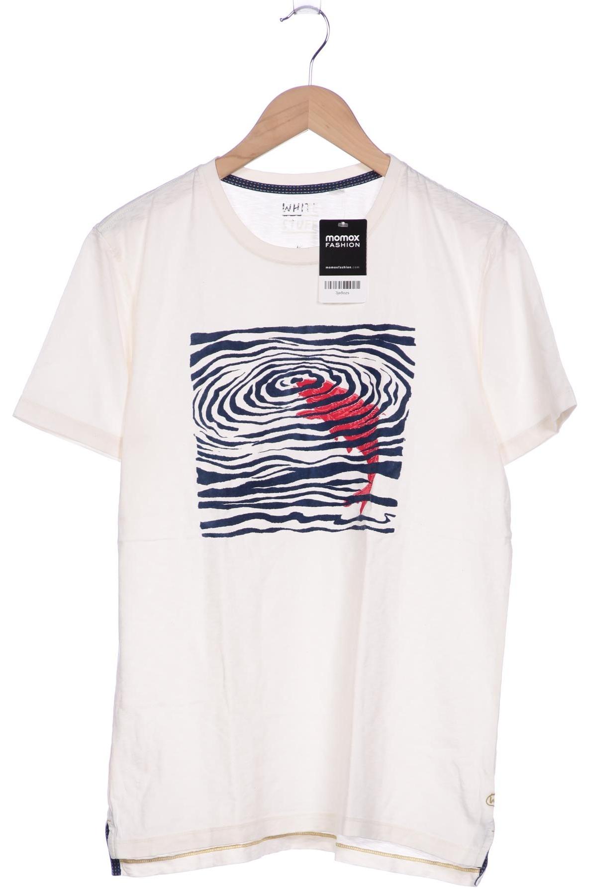 

White Stuff Herren T-Shirt, cremeweiß, Gr. 48