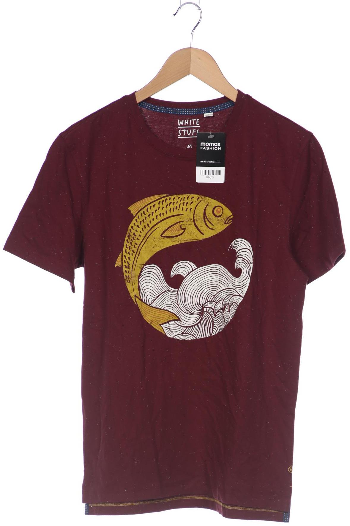 

White Stuff Herren T-Shirt, bordeaux