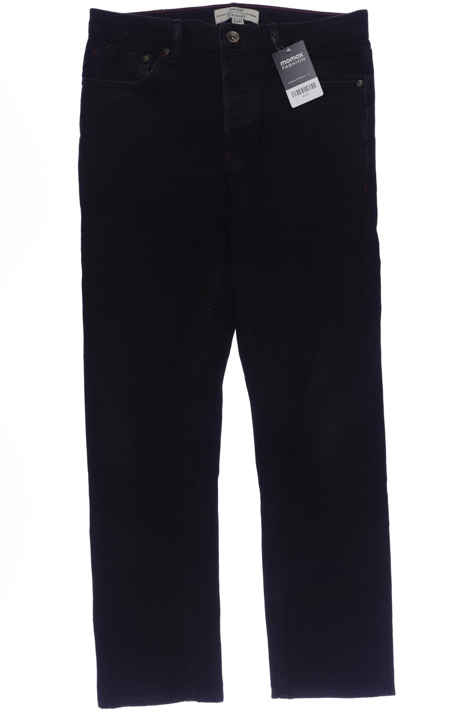 

White Stuff Herren Jeans, schwarz, Gr. 32