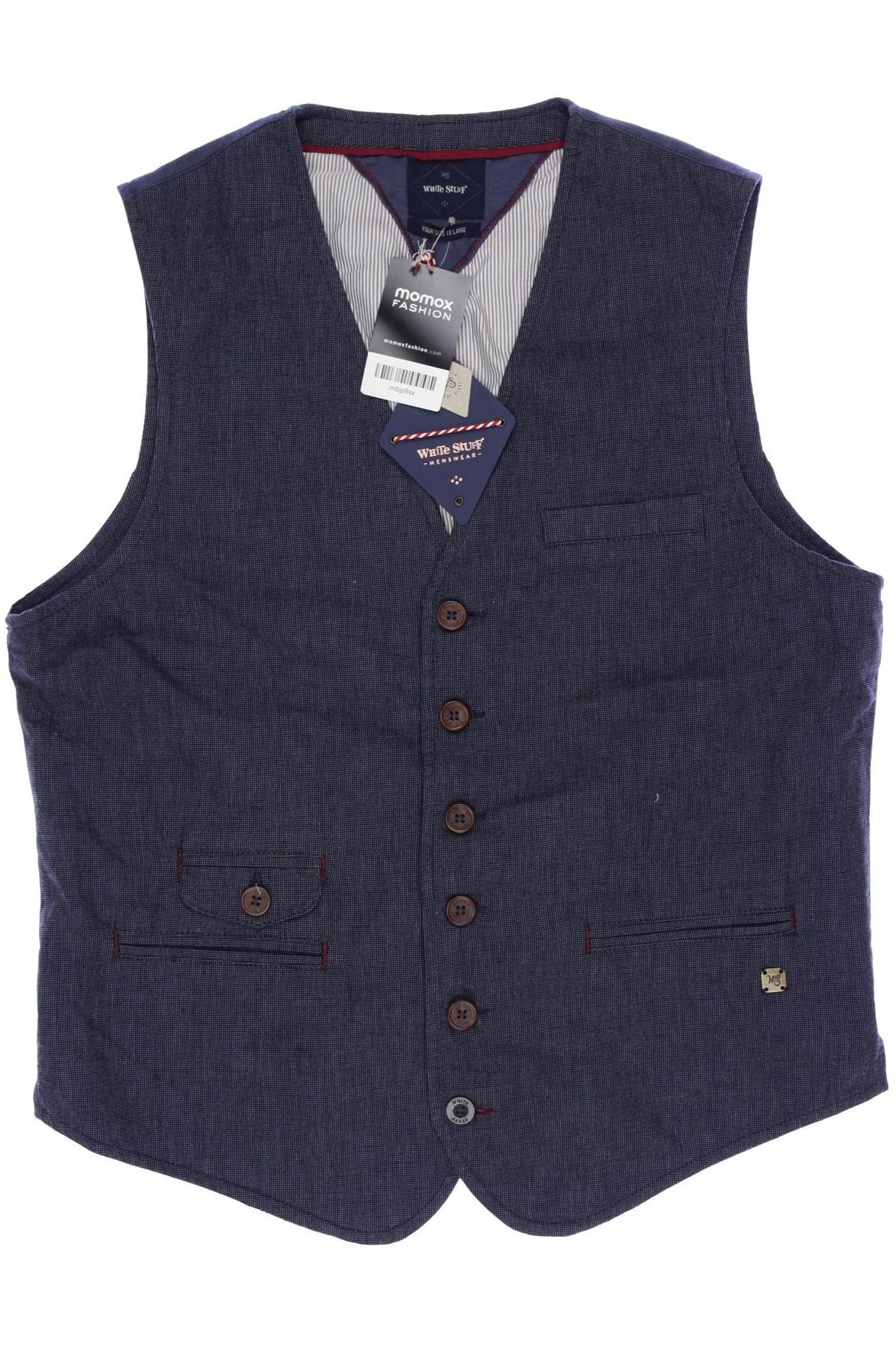 

White Stuff Herren Weste, blau, Gr. 52