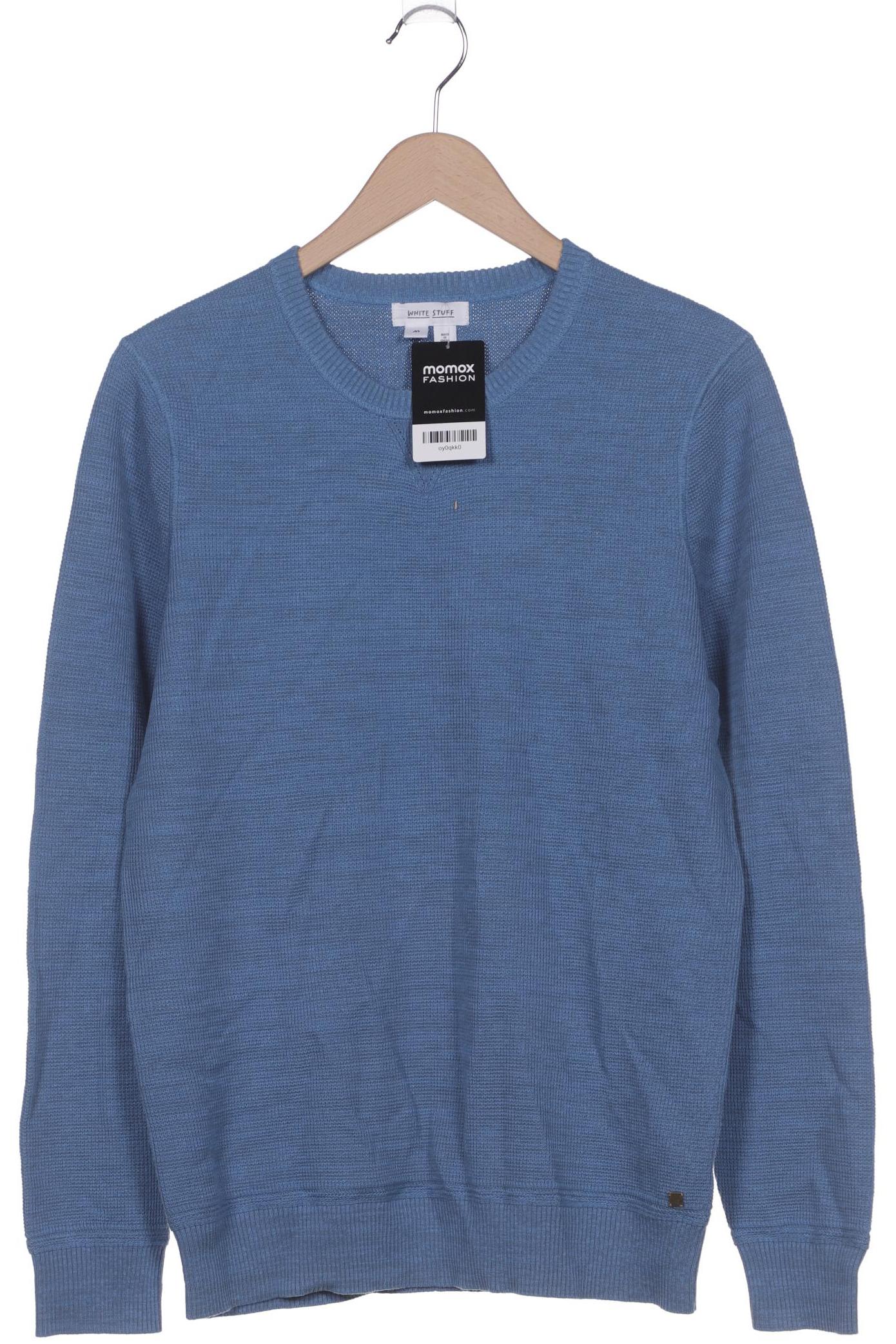 

White Stuff Herren Pullover, blau, Gr. 48
