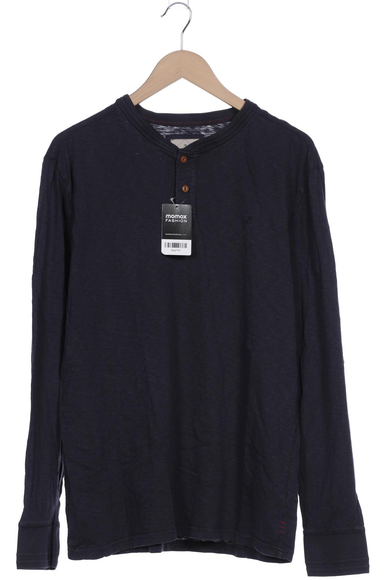 

White Stuff Herren Langarmshirt, marineblau, Gr. 54