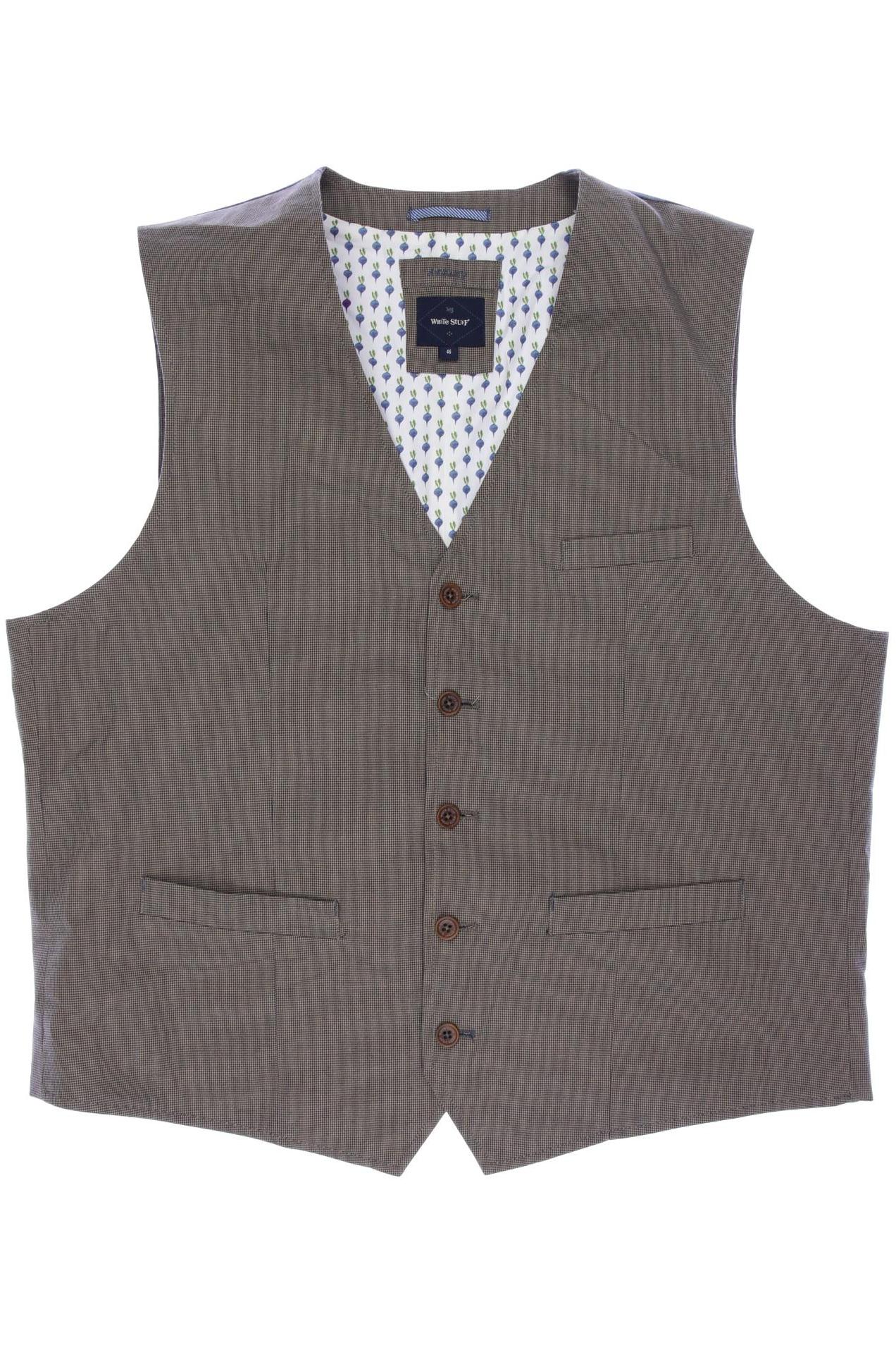 

White Stuff Herren Weste, braun, Gr. 58