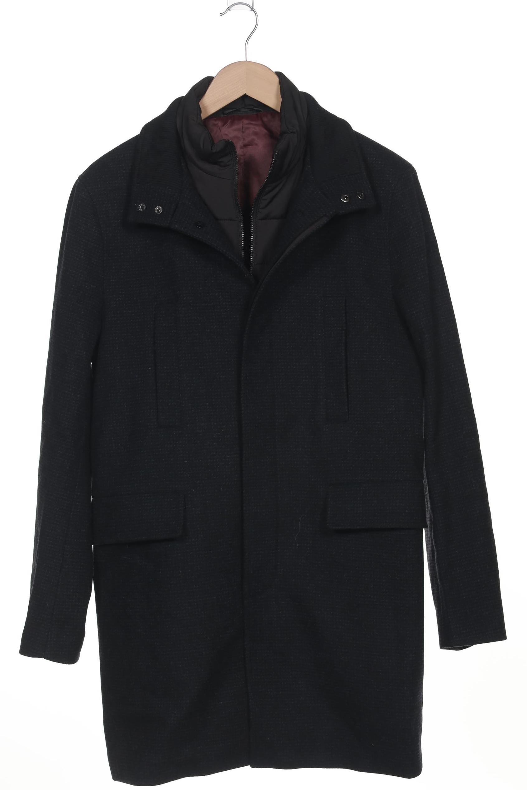 

White Stuff Herren Mantel, schwarz, Gr. 48