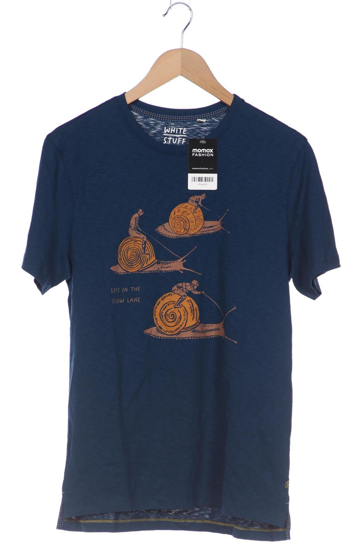 

White Stuff Herren T-Shirt, blau, Gr. 48