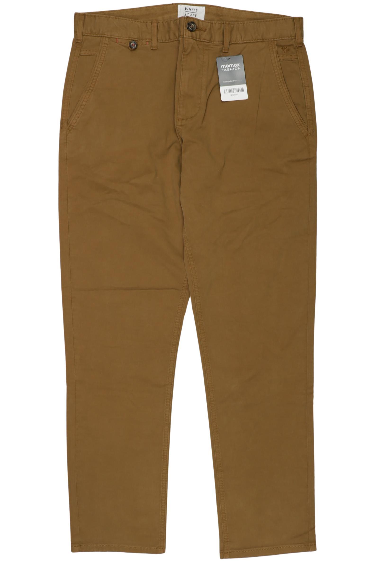 

White Stuff Herren Stoffhose, braun, Gr. 34