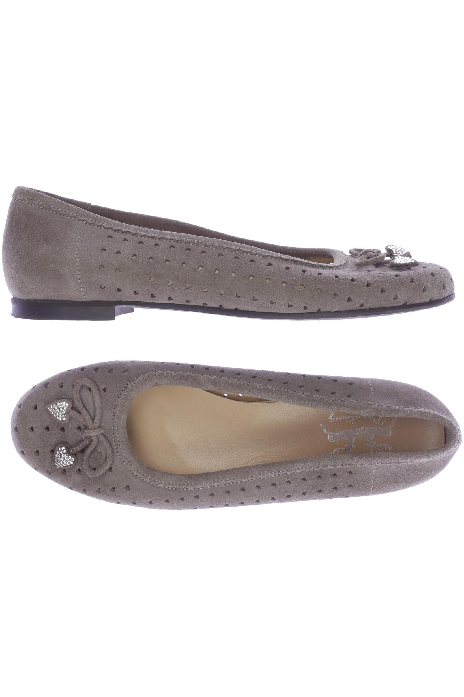 

Wiesnkönig Damen Ballerinas, beige