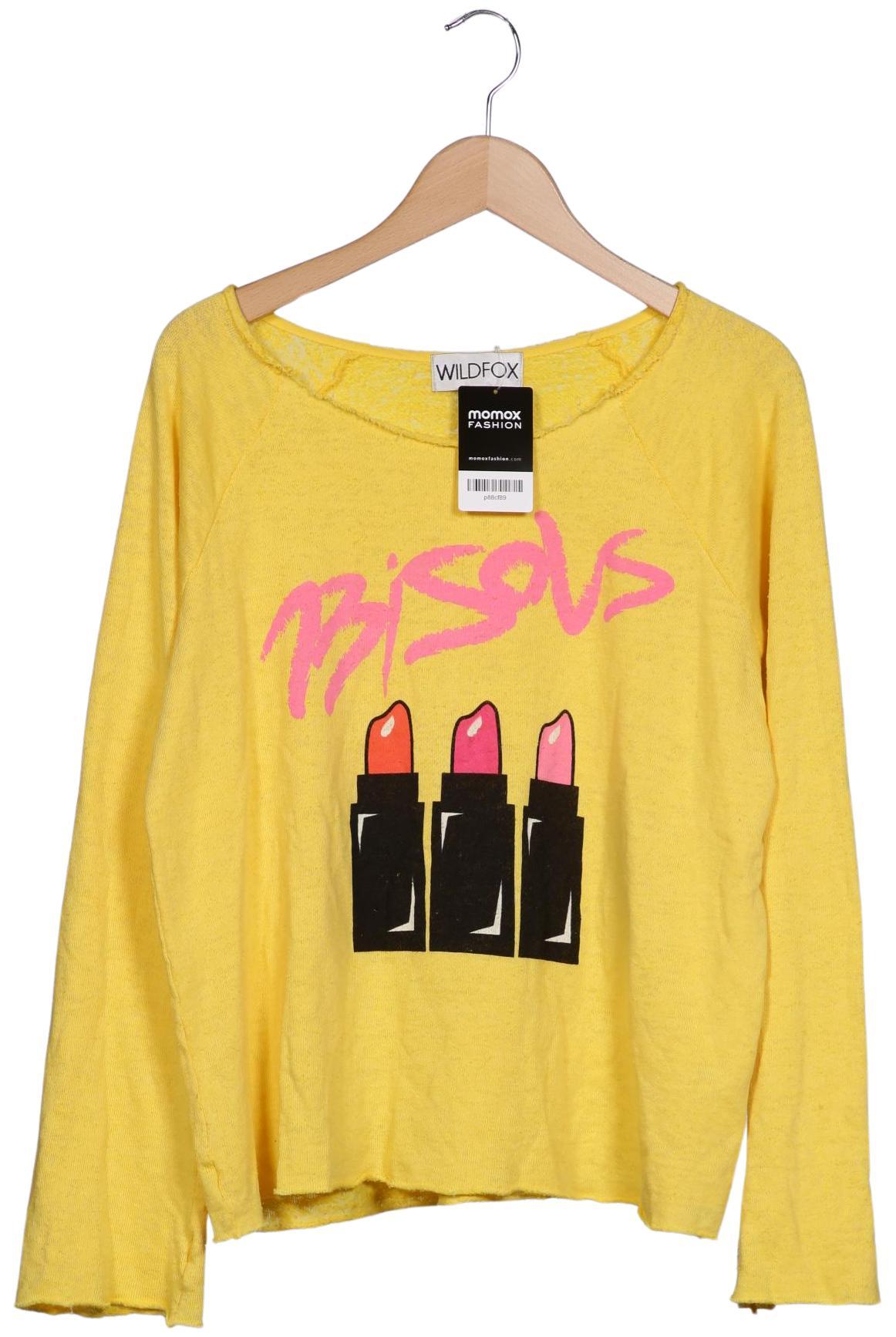 

Wildfox Damen Pullover, gelb, Gr. 34