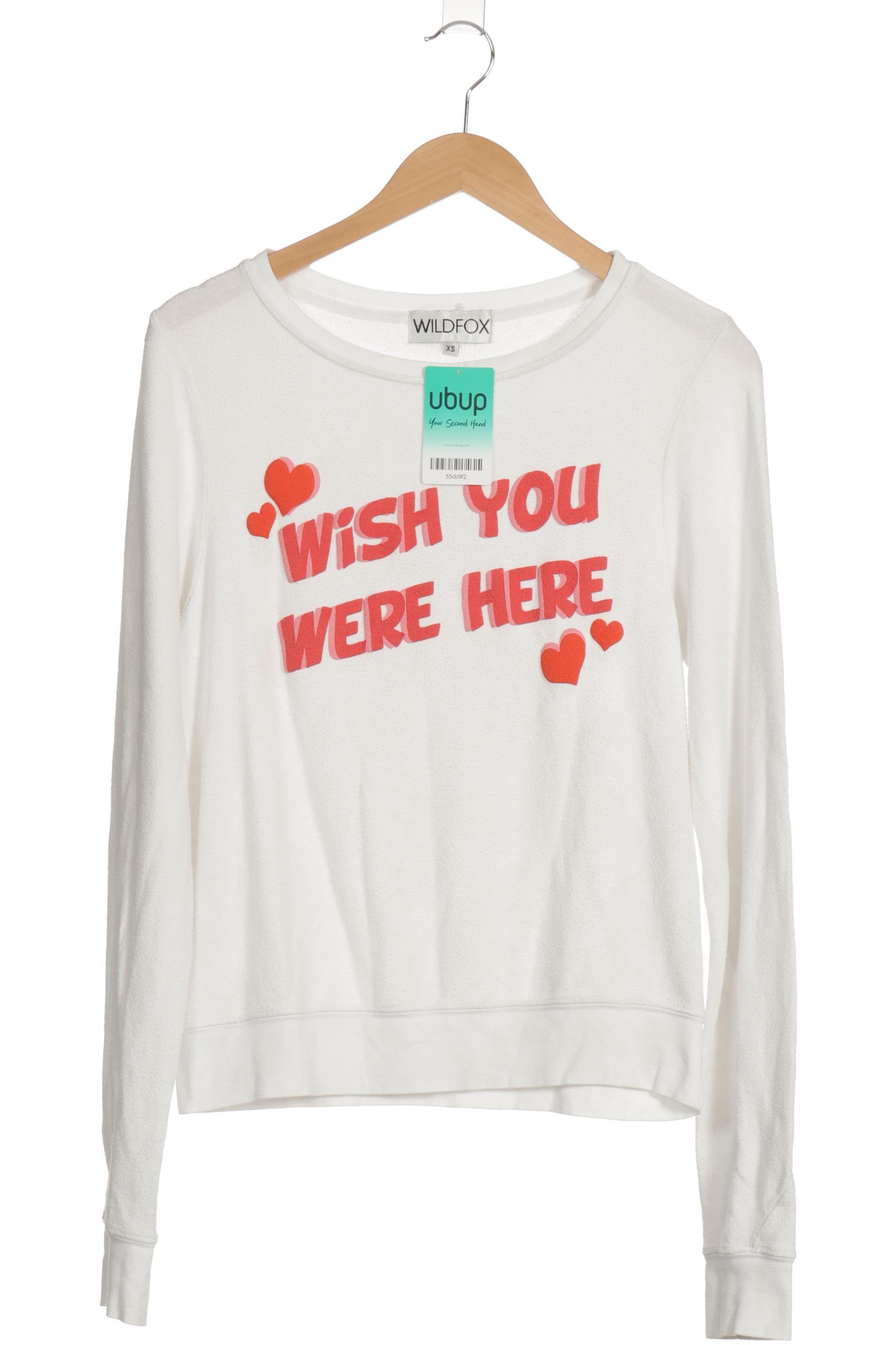 

Wildfox Damen Sweatshirt, weiß, Gr.