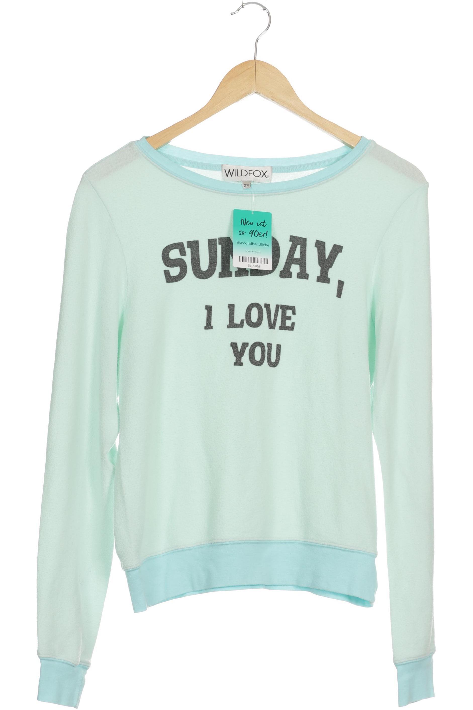 

Wildfox Damen Sweatshirt, blau, Gr.