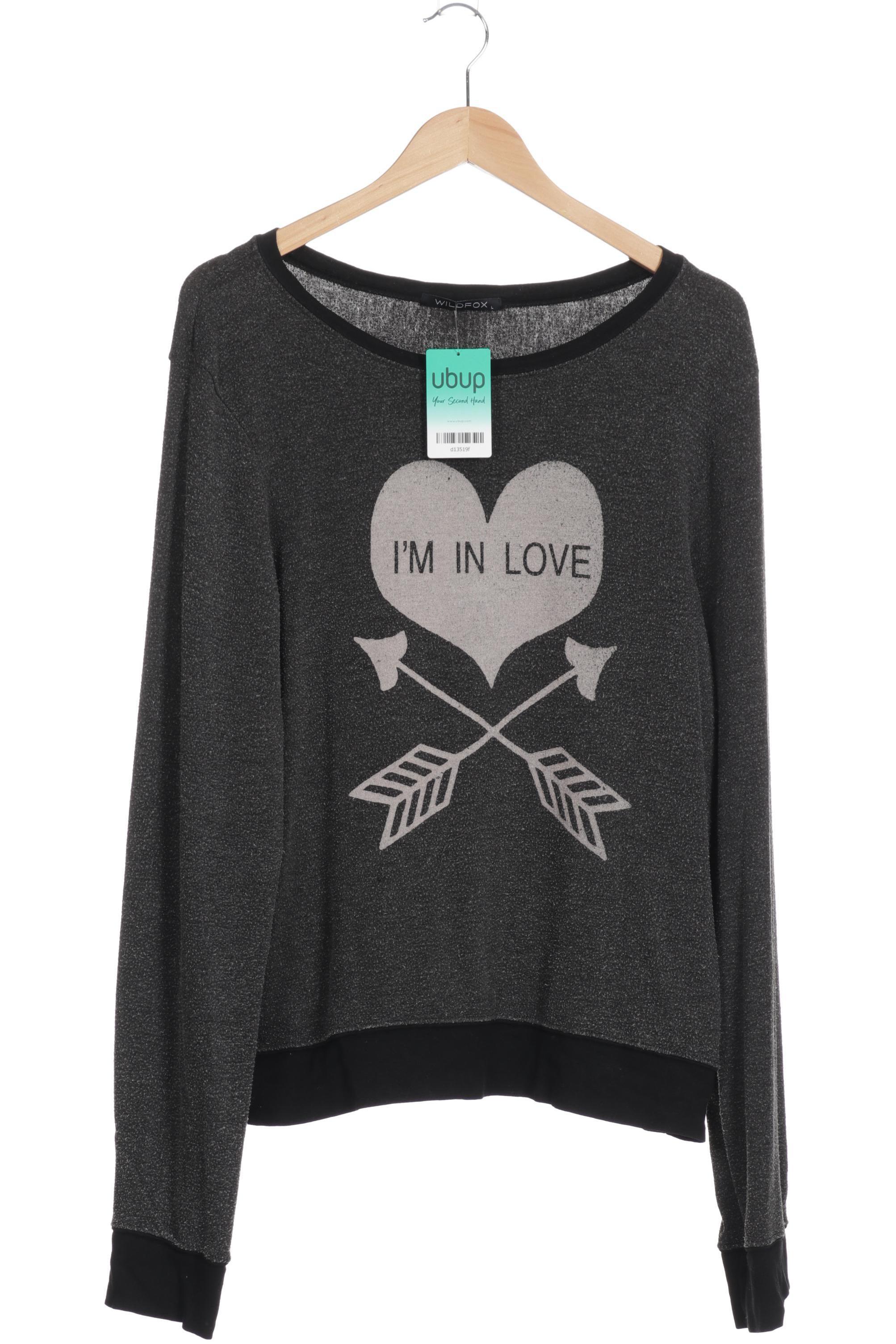 

Wildfox Damen Sweatshirt, grau, Gr.
