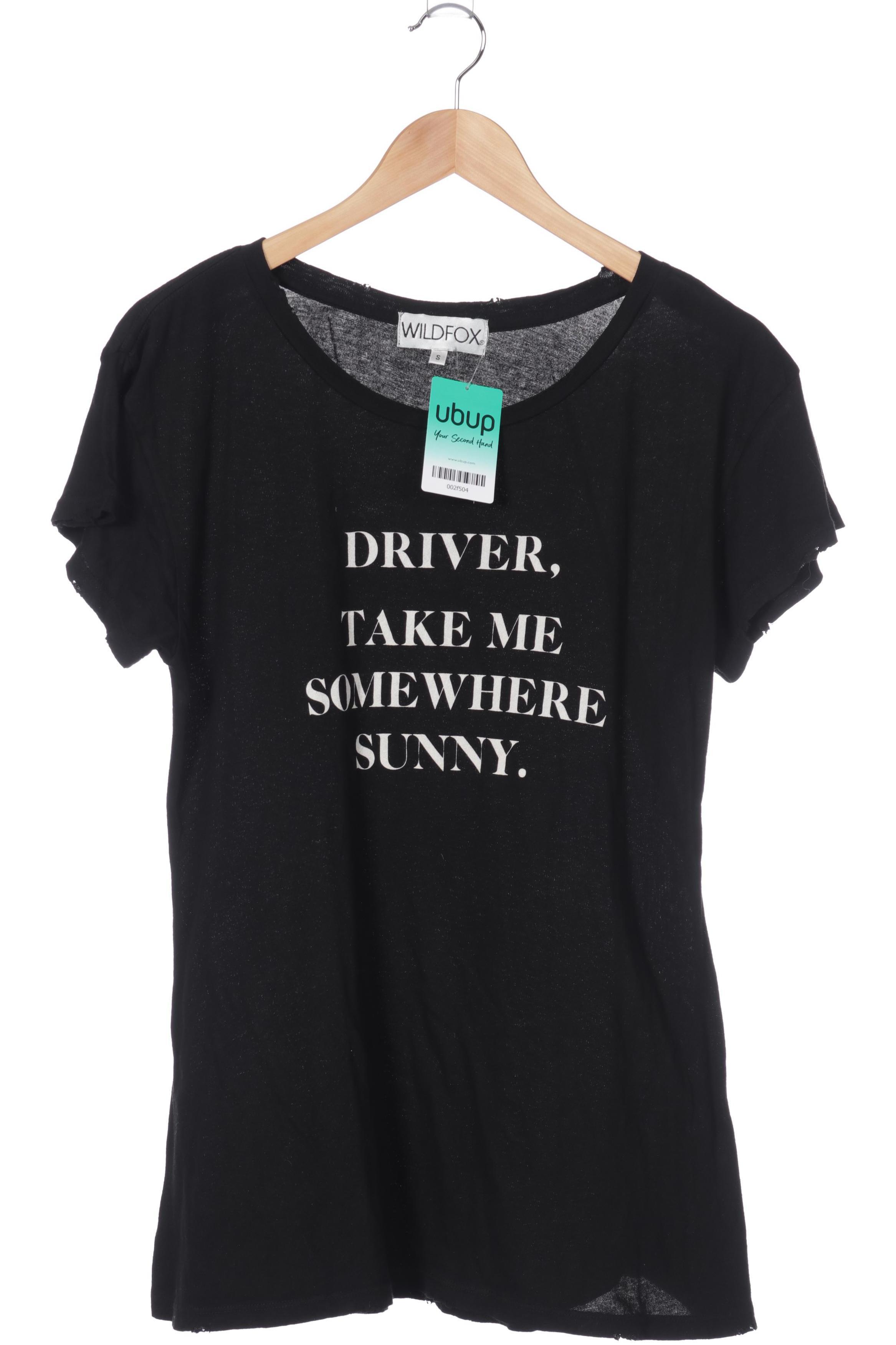 

Wildfox Damen T-Shirt, schwarz, Gr.