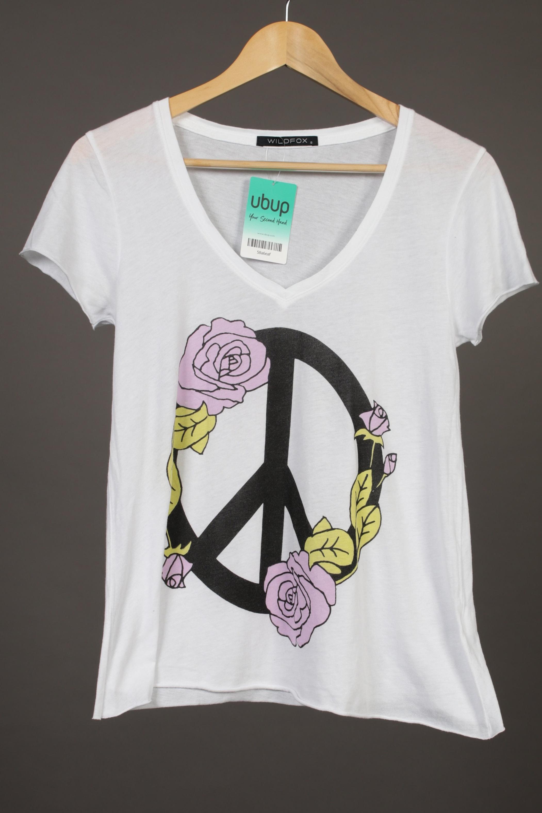 

Wildfox Damen T-Shirt, weiß, Gr.