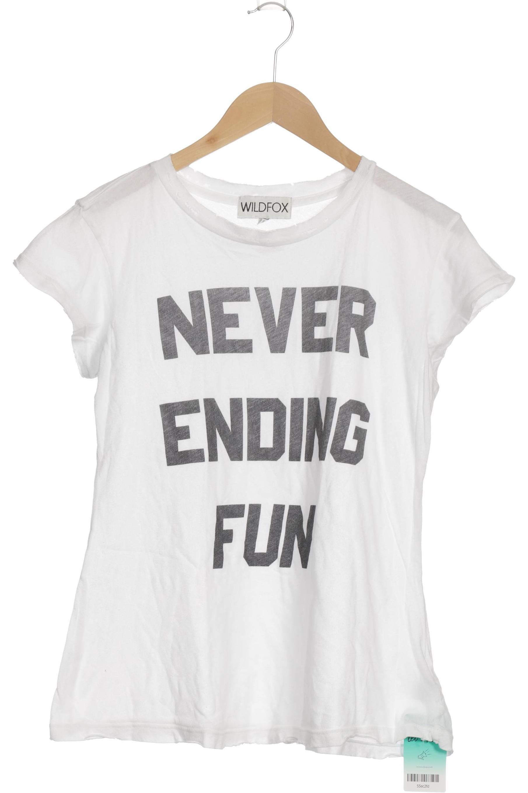 

Wildfox Damen T-Shirt, weiß, Gr.
