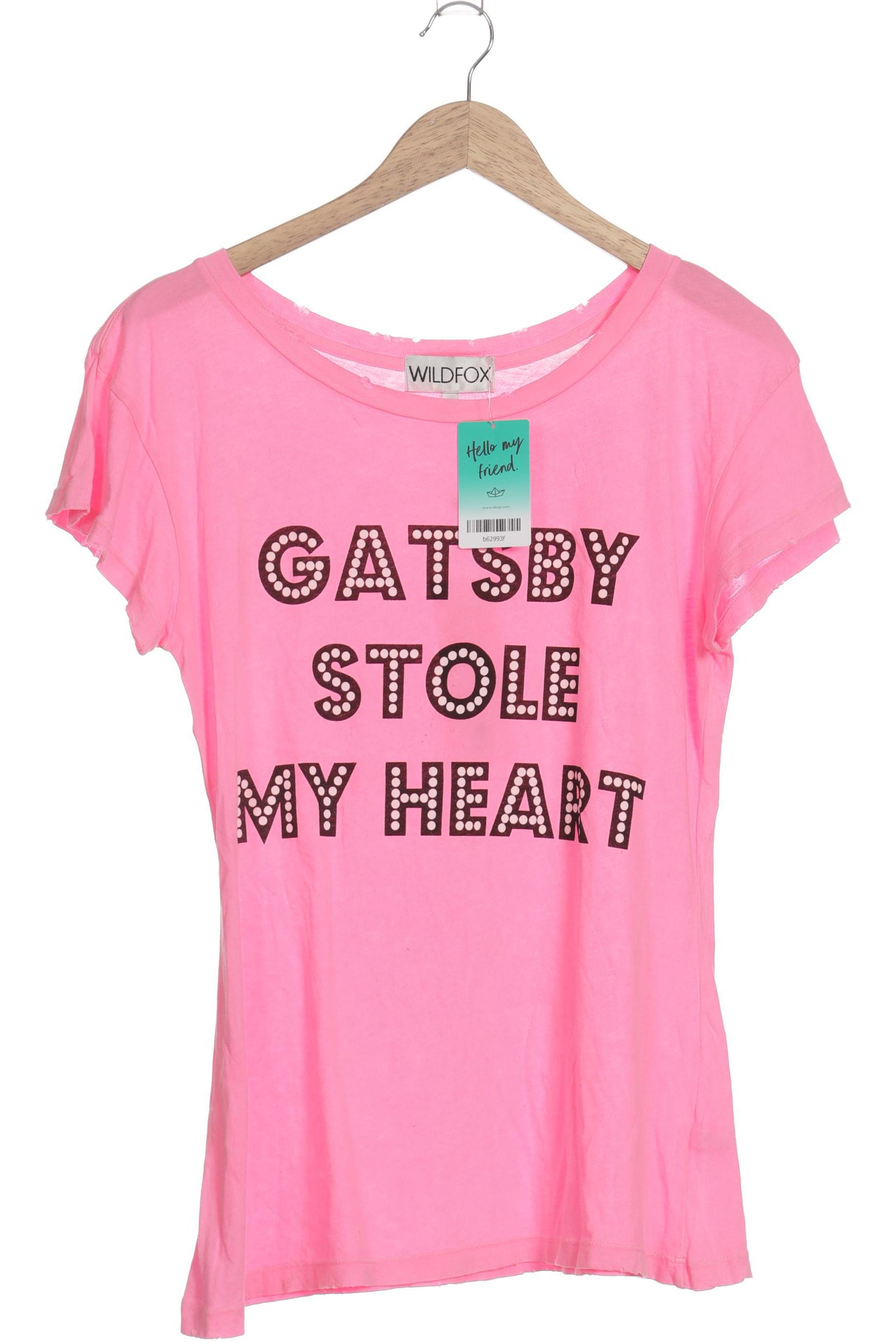 

Wildfox Damen T-Shirt, pink, Gr.