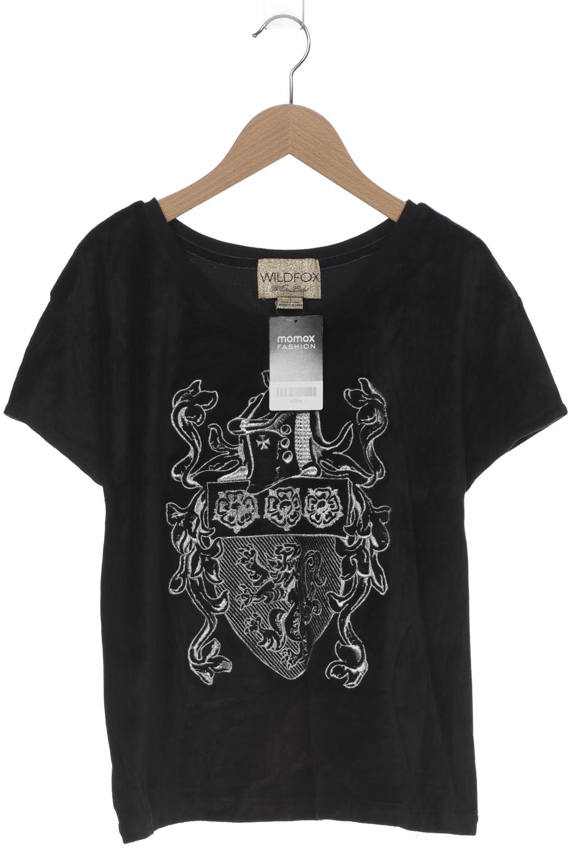 

Wildfox Damen T-Shirt, schwarz, Gr. 36