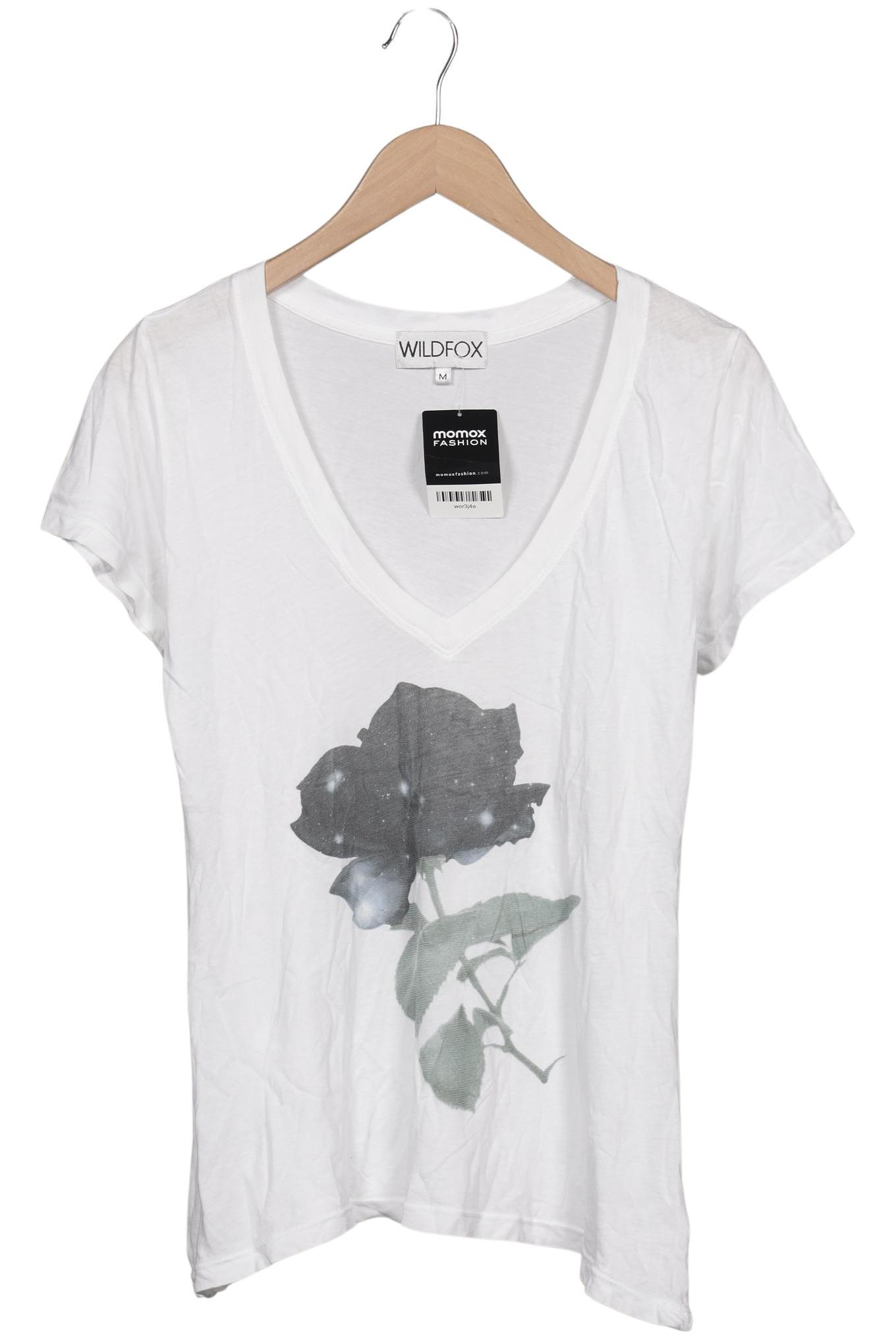 

Wildfox Damen T-Shirt, weiß, Gr. 38