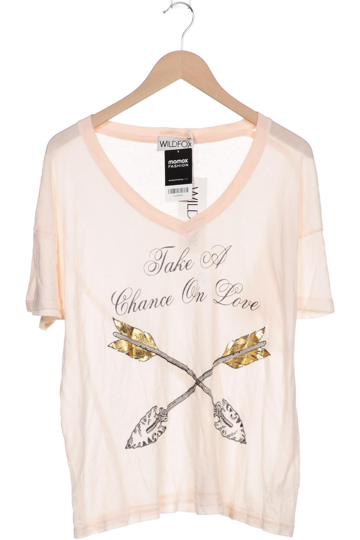 

Wildfox Damen T-Shirt, cremeweiß, Gr. 36