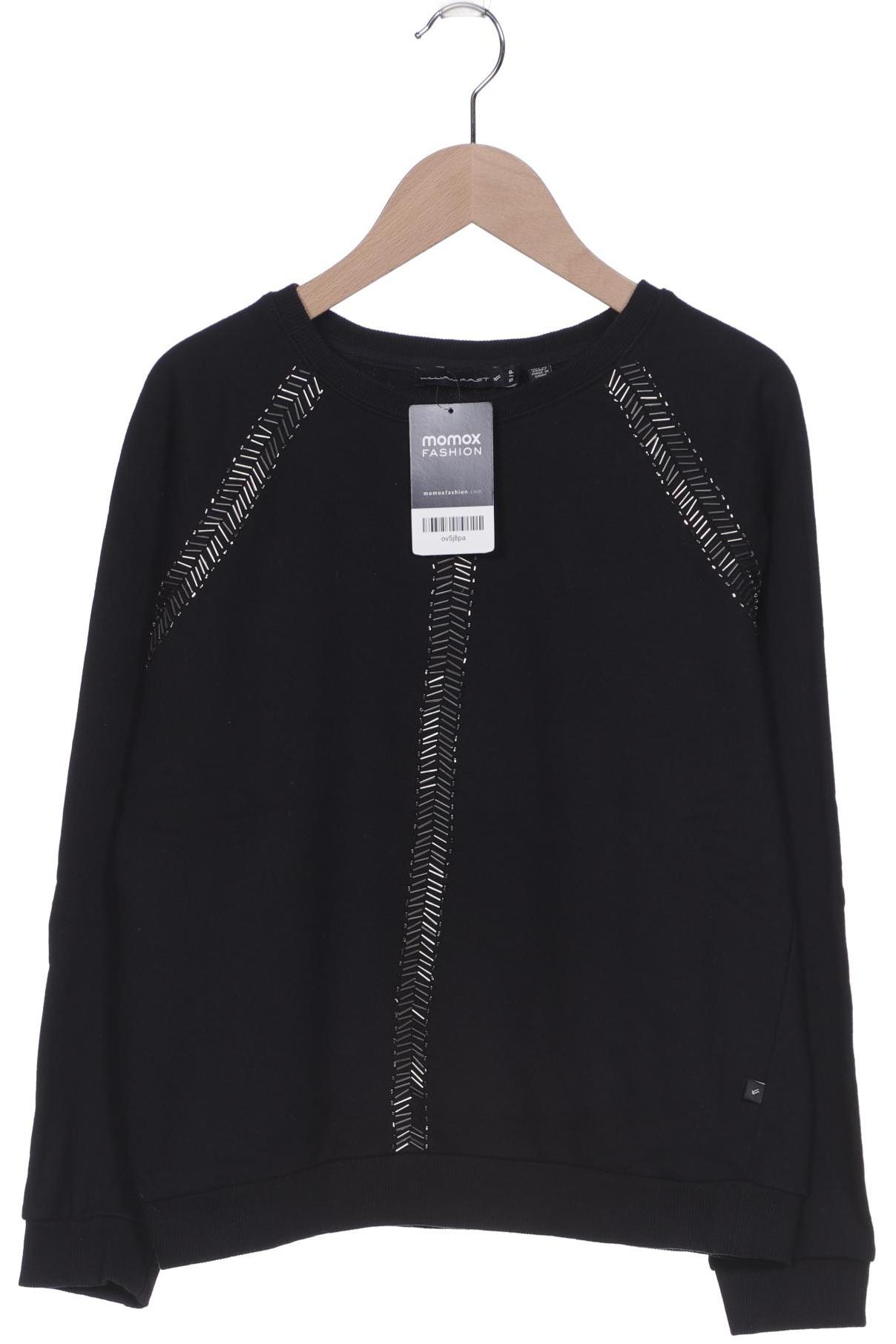 

William Rast Damen Sweatshirt, schwarz, Gr. 36