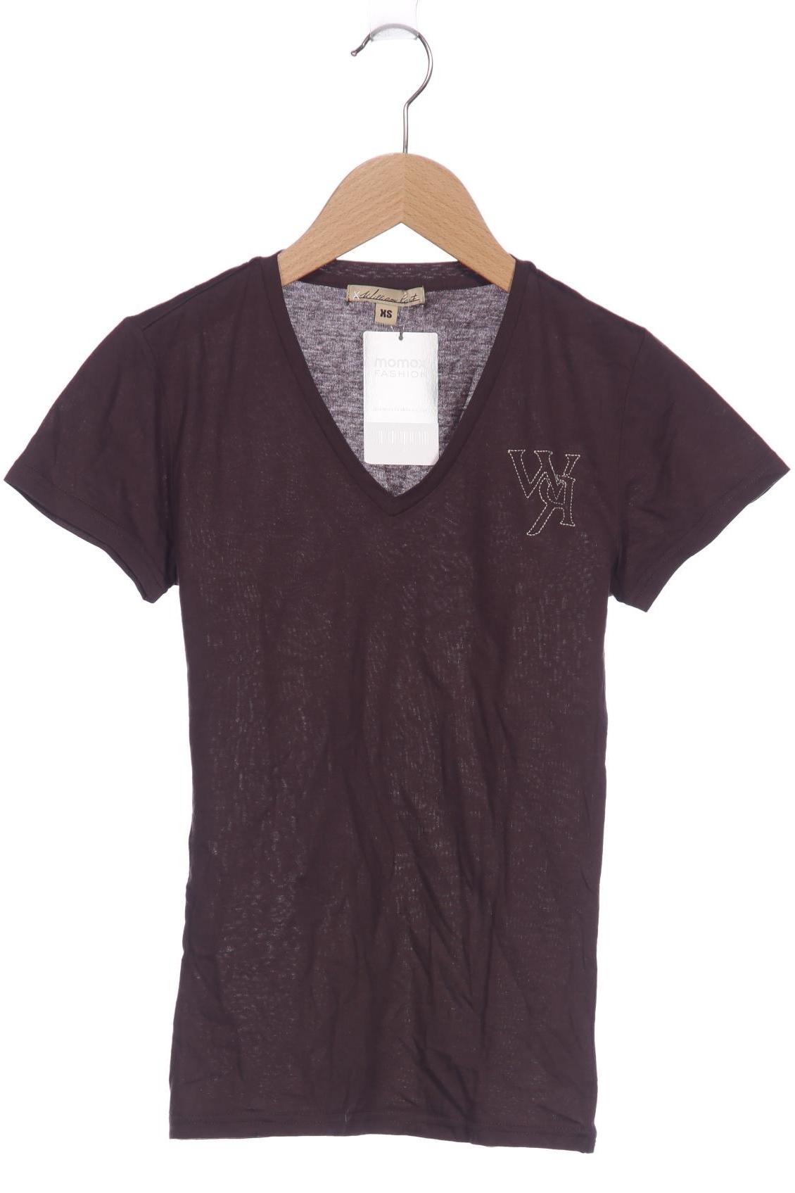 

William Rast Damen T-Shirt, braun, Gr. 34