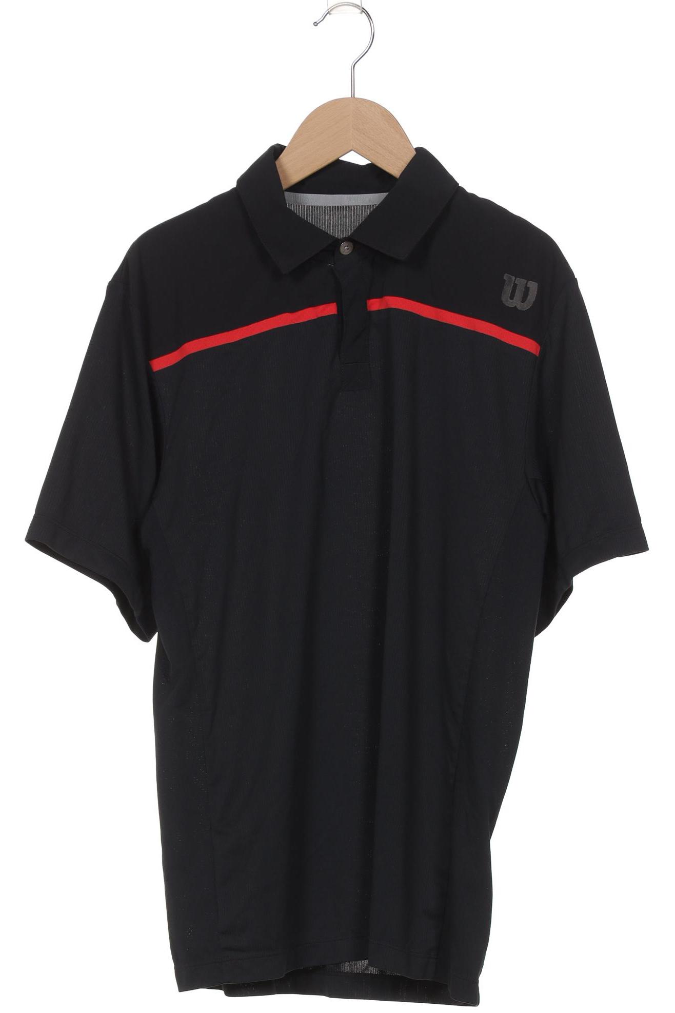 

Wilson Herren Poloshirt, schwarz, Gr. 48