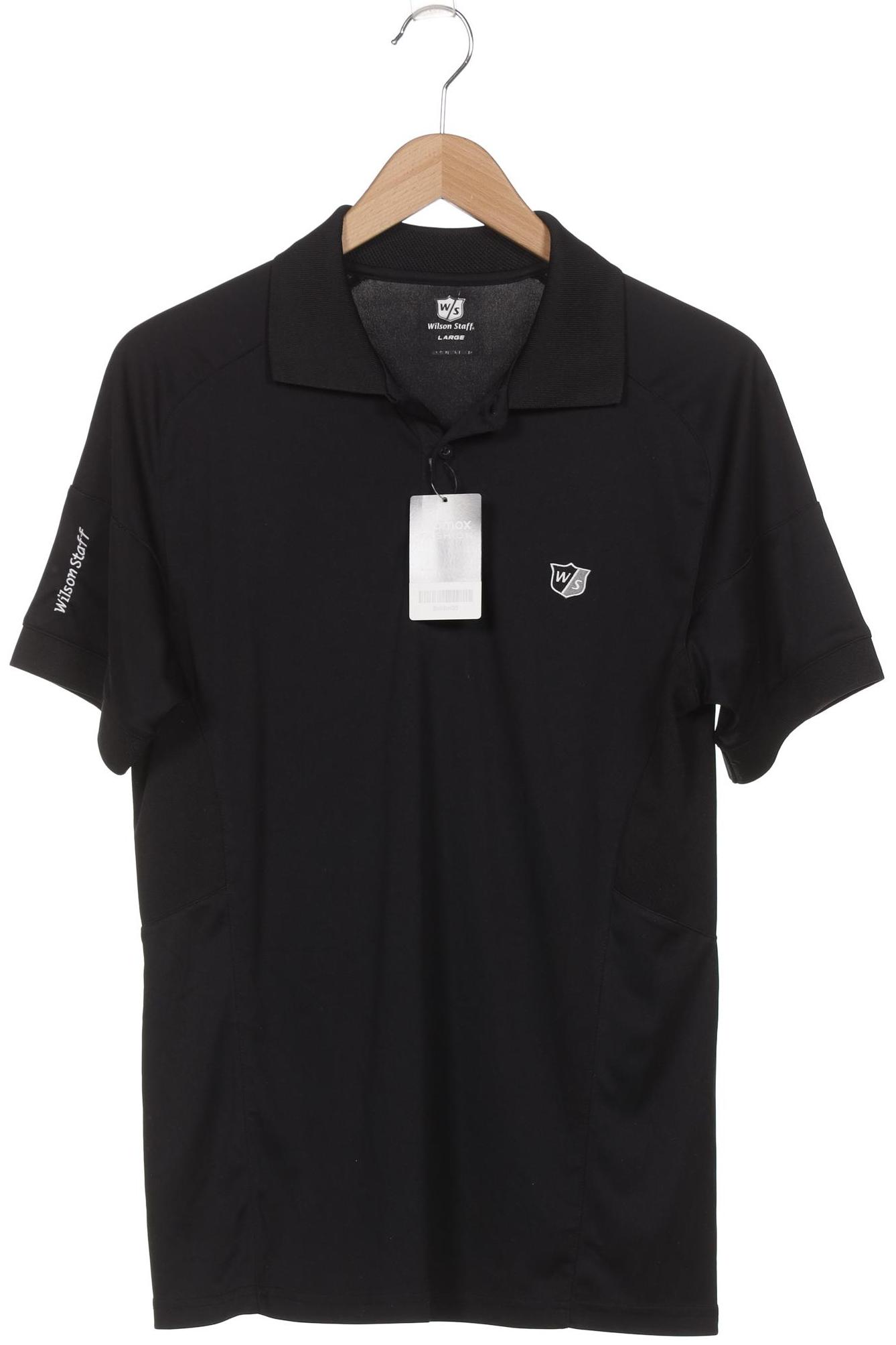 

Wilson Herren Poloshirt, schwarz, Gr. 52