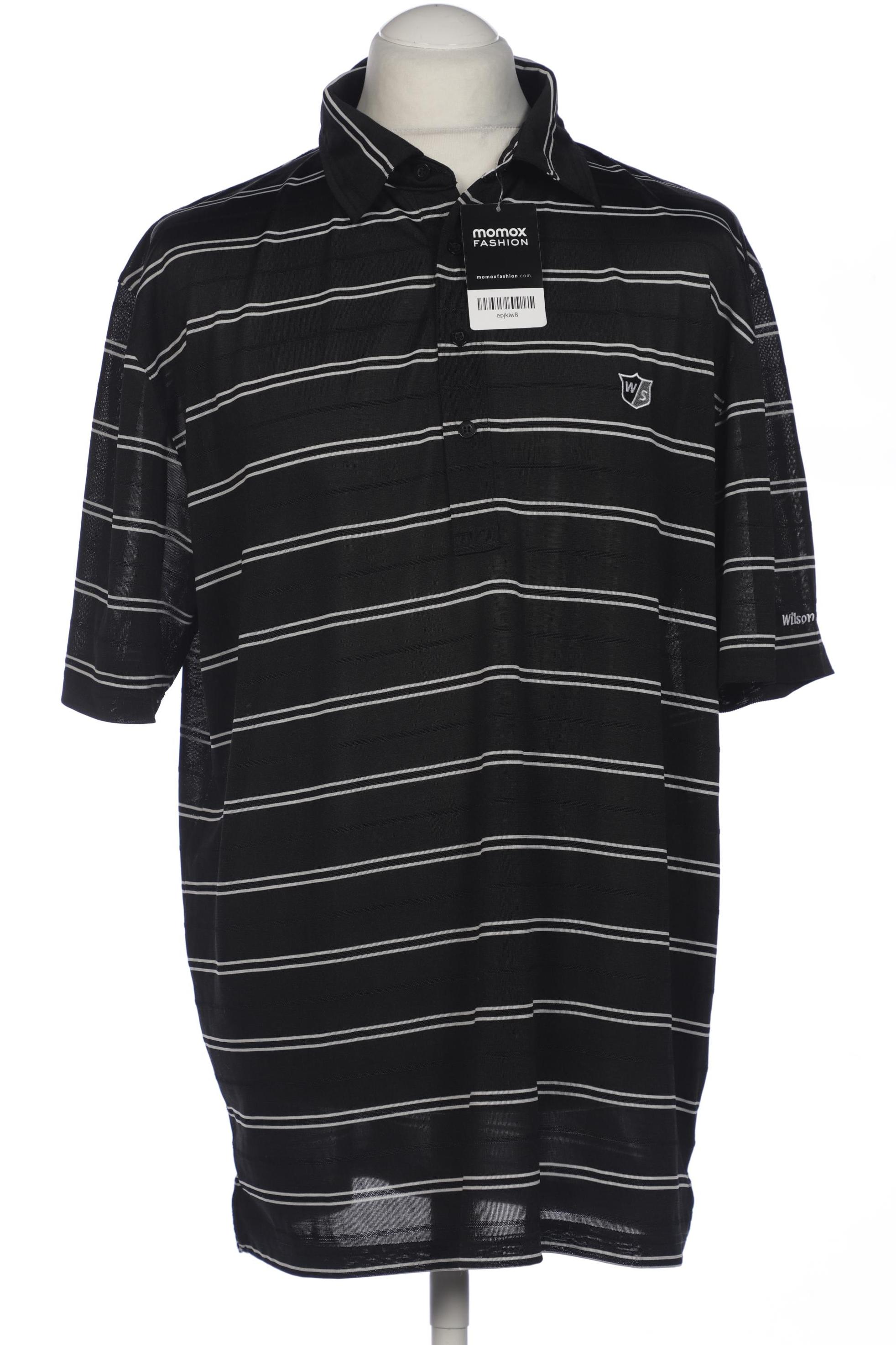 

Wilson Herren Poloshirt, schwarz, Gr. 56