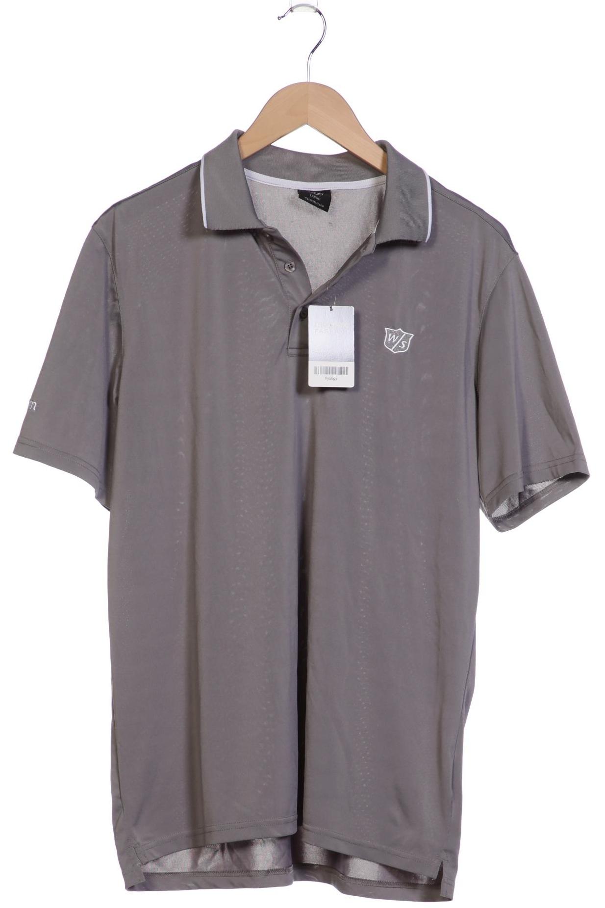 

Wilson Herren Poloshirt, grau, Gr. 52