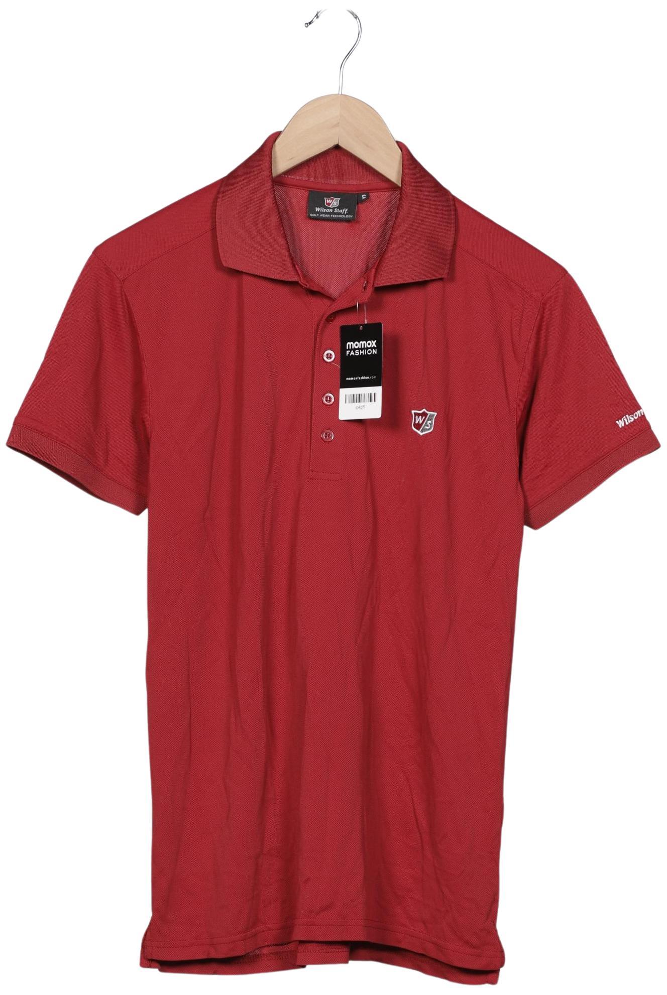 Thumbnail - Wilson Herren Poloshirt, rot, Gr. 46