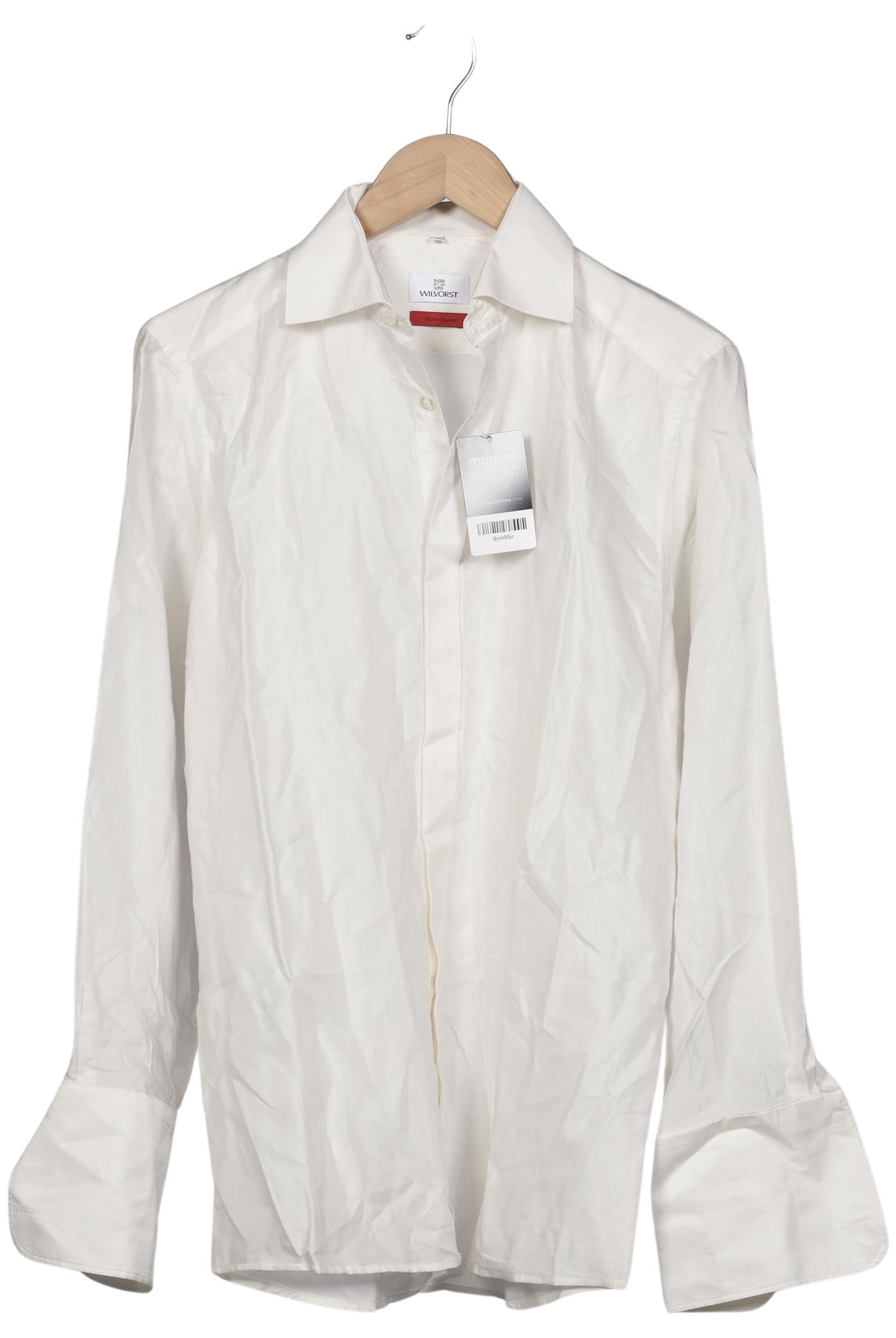 

Wilvorst Herren Hemd, cremeweiß, Gr. 46