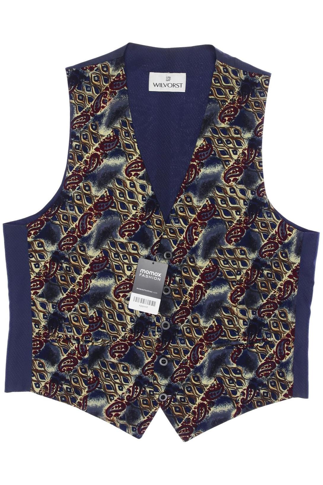 

WILVORST Herren Weste, blau