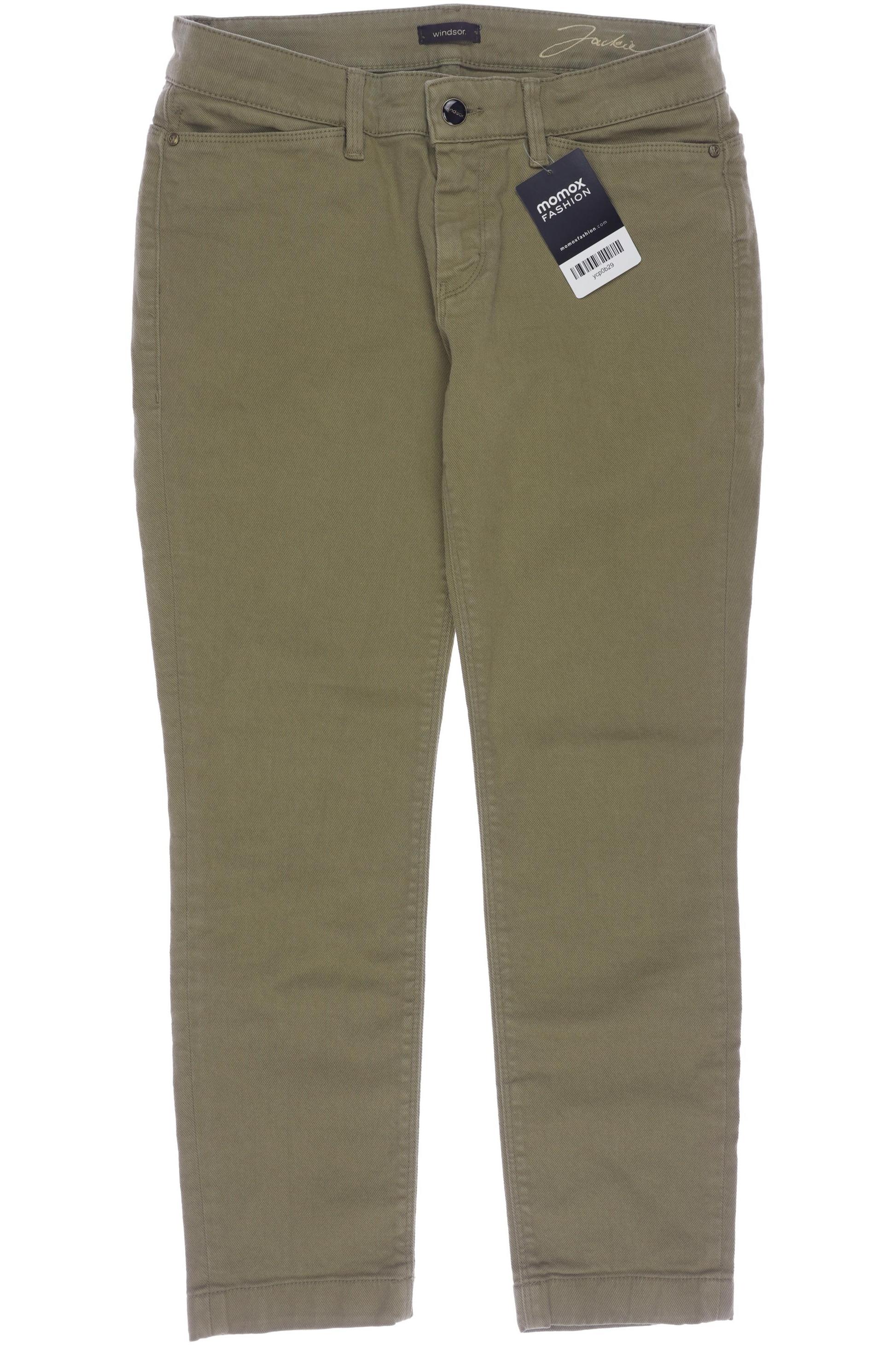 

windsor. Damen Jeans, grün, Gr. 27