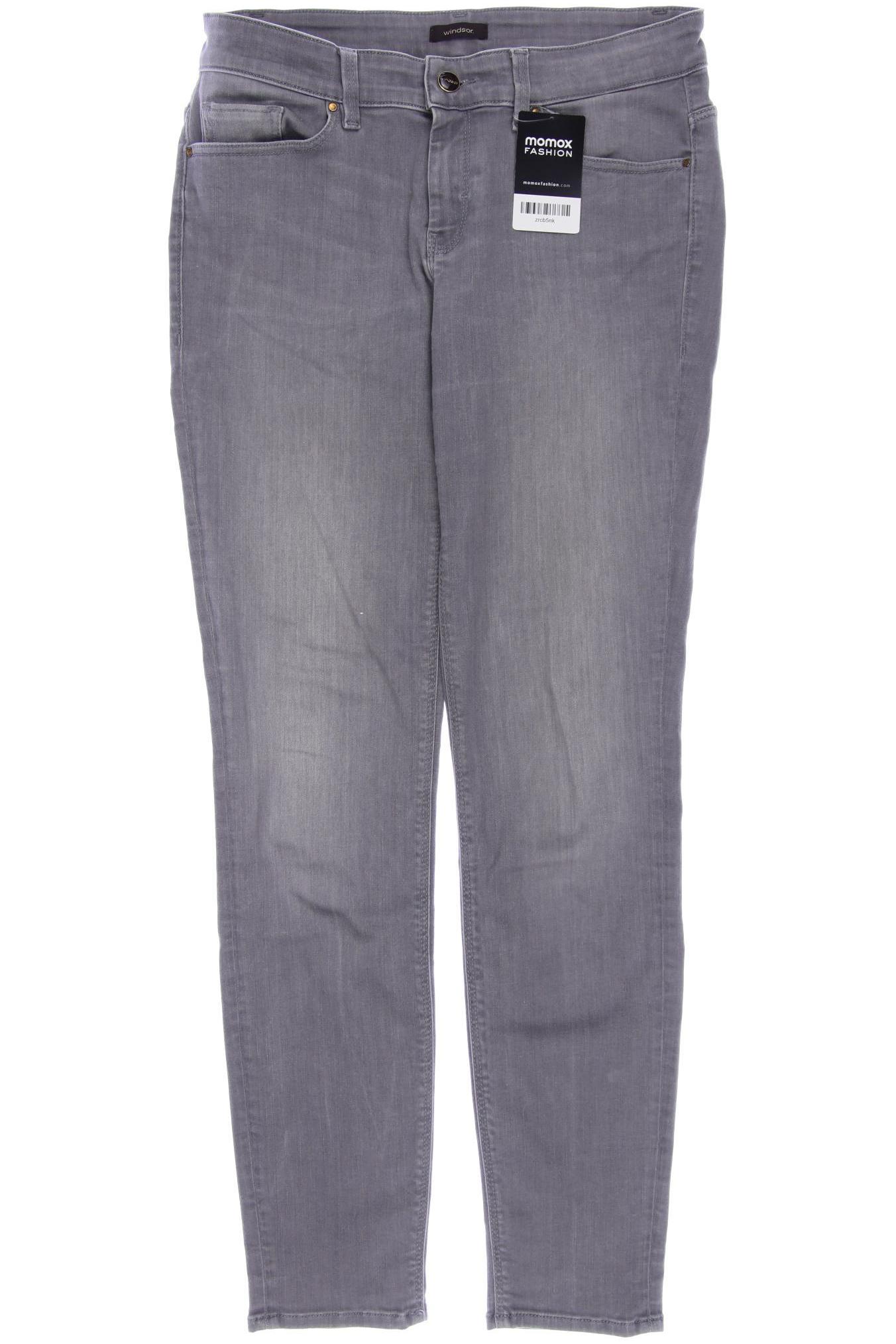 

windsor. Damen Jeans, grau, Gr. 38