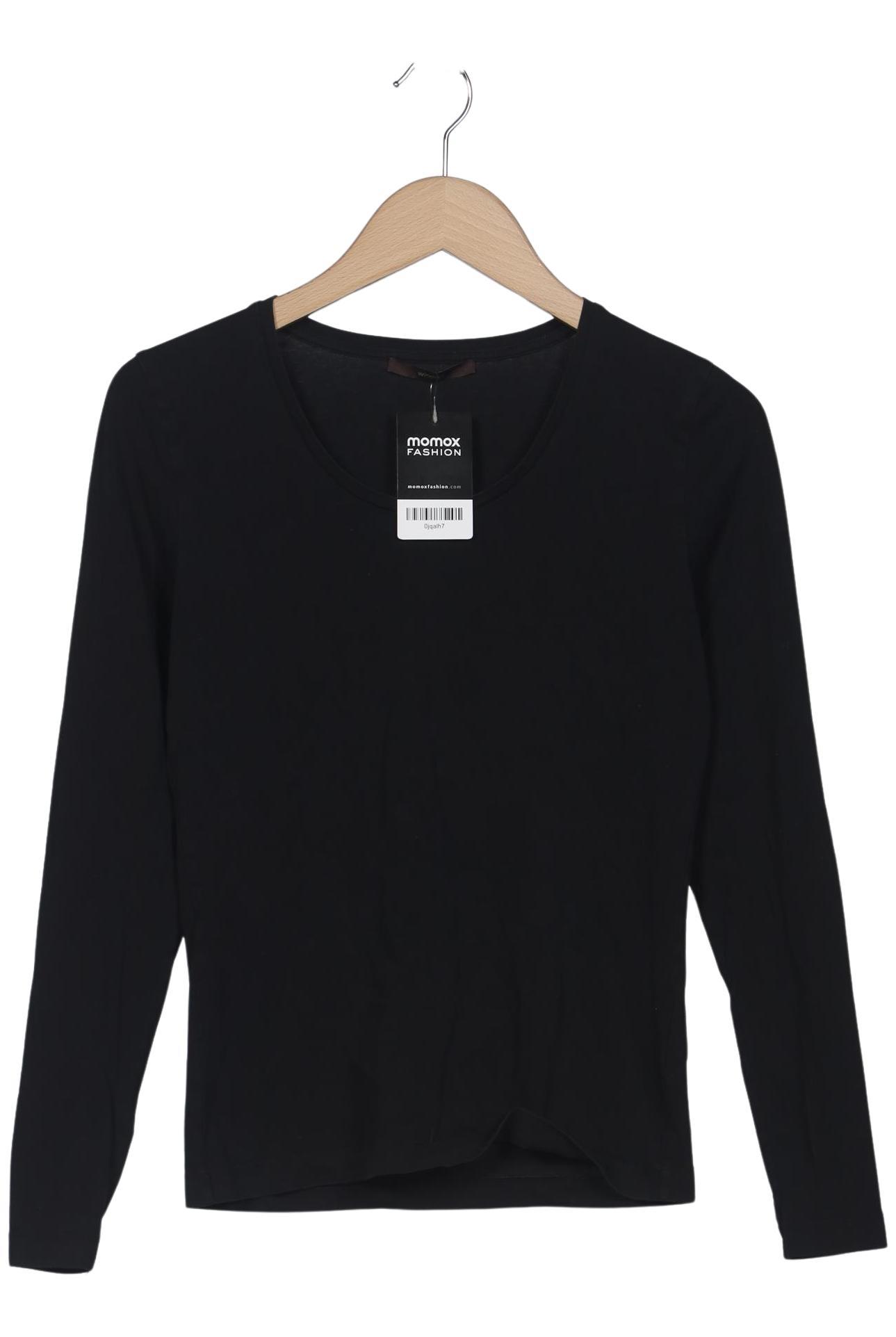 

windsor. Damen Langarmshirt, schwarz, Gr. 34