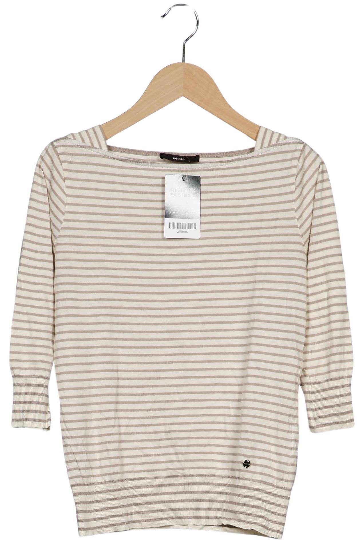 

windsor. Damen Langarmshirt, beige, Gr. 32