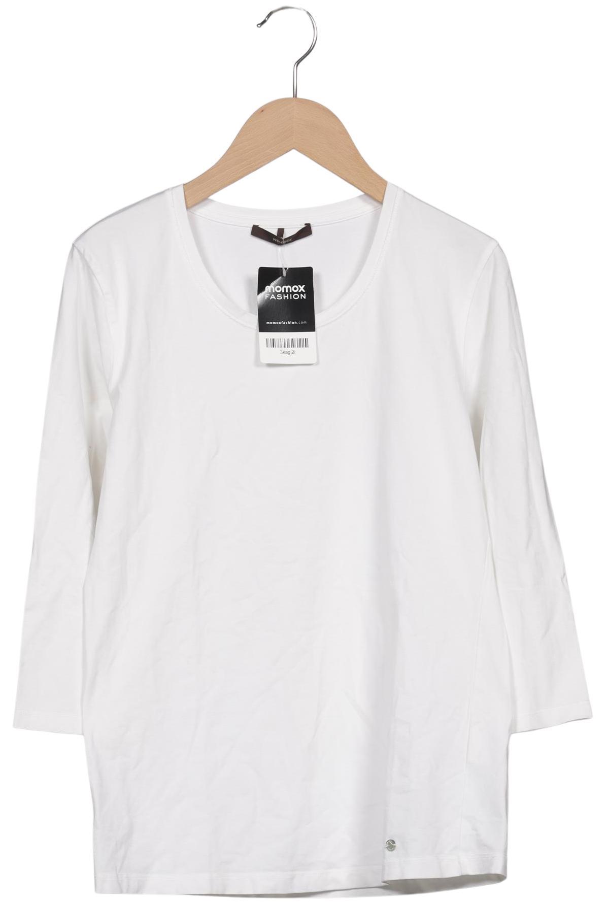 Thumbnail - windsor. Damen Langarmshirt, weiß, Gr. 38