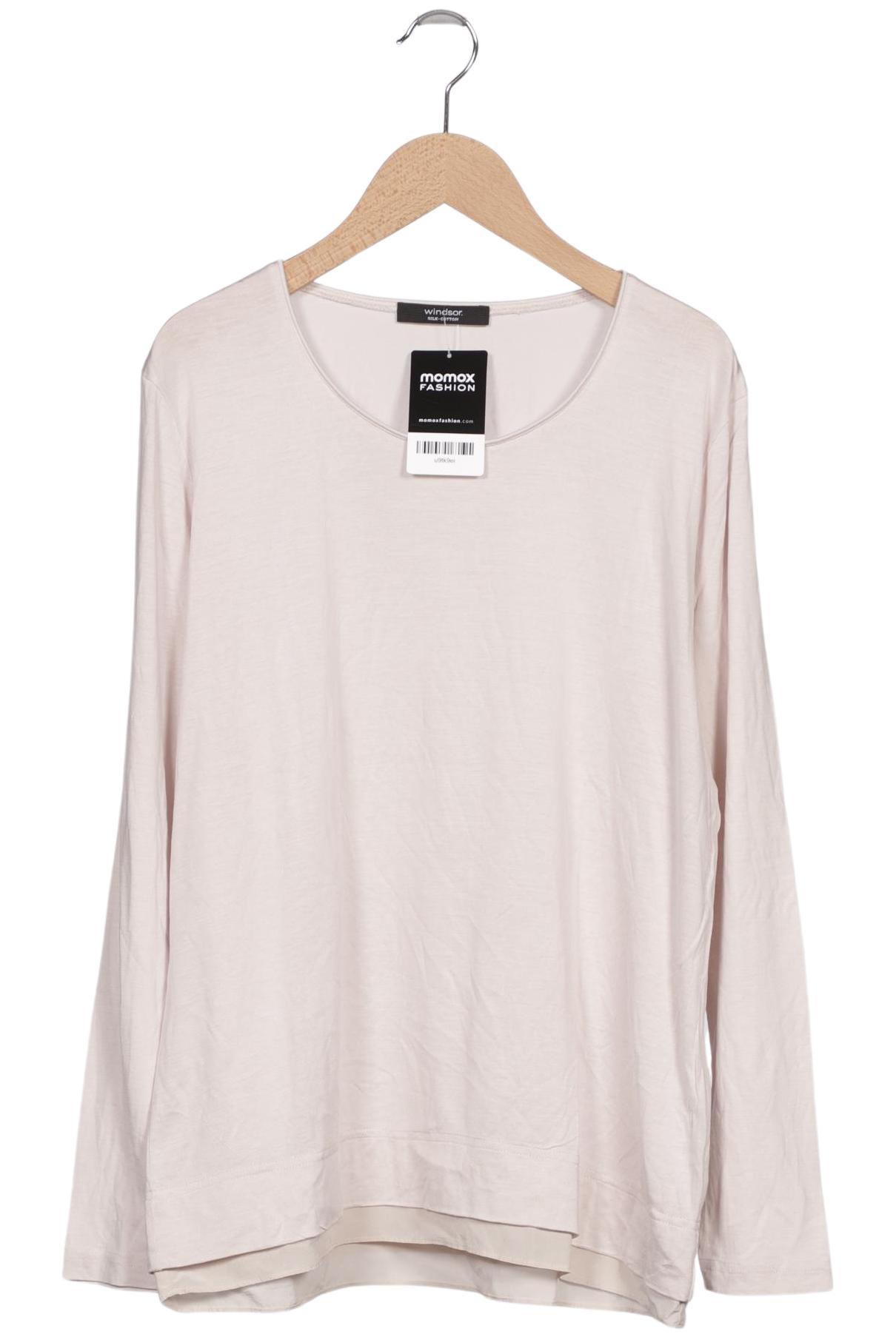 

windsor. Damen Langarmshirt, cremeweiß, Gr. 40