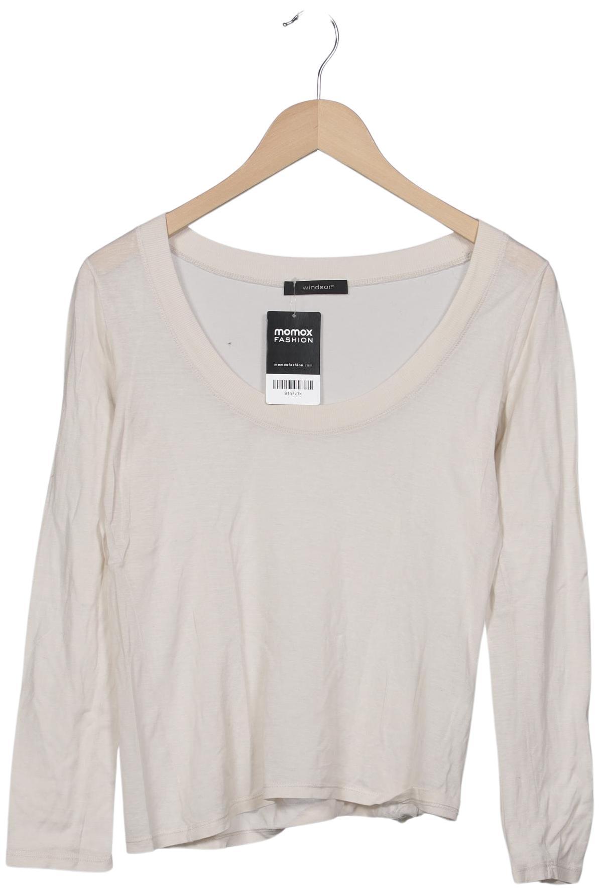 

windsor. Damen Langarmshirt, beige, Gr. 36