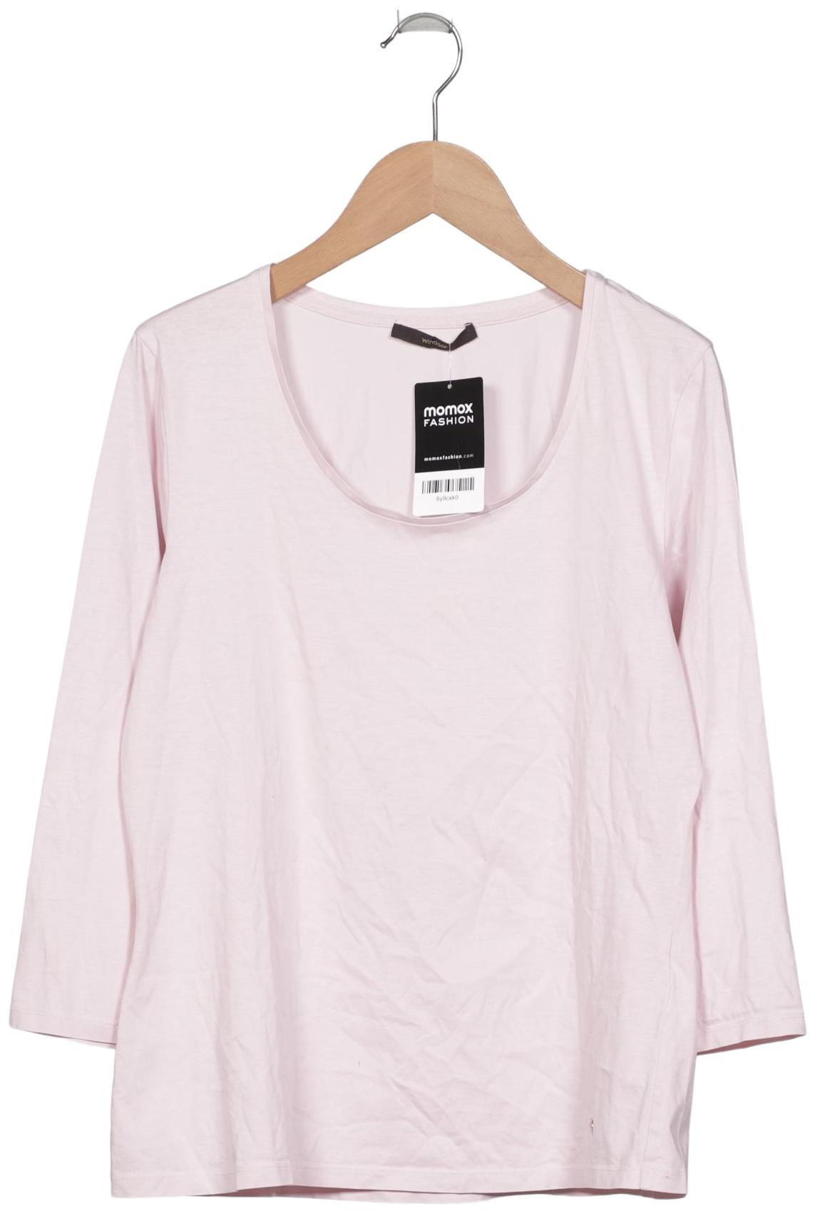 

windsor. Damen Langarmshirt, pink, Gr. 34
